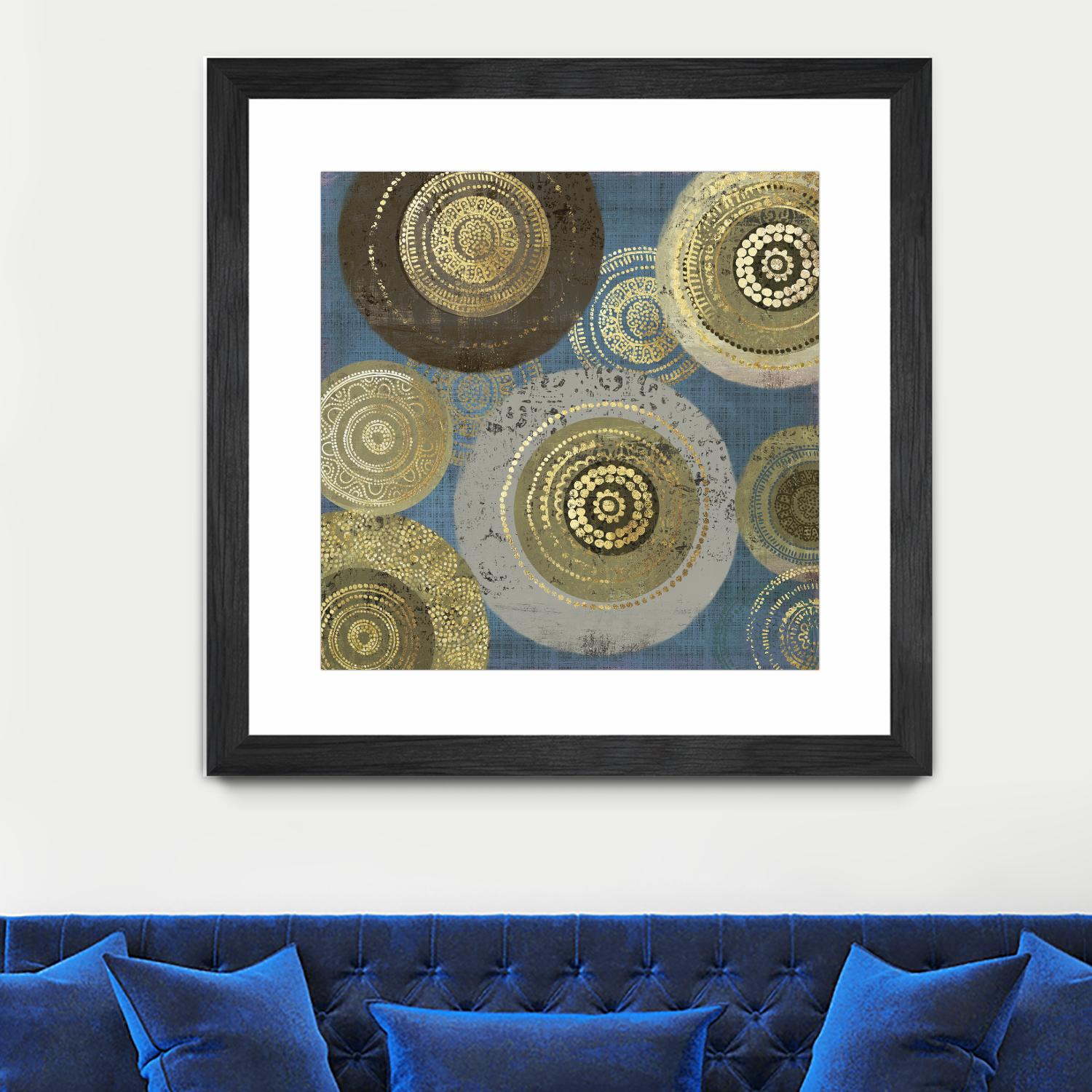 Authentic Aboriginal Dot Art Painting II - Handmade Indigenous Australian Canvas Wall Decor for Home & Office | Perfect for Living Room, Bedroom, or Cultural Art Displays
