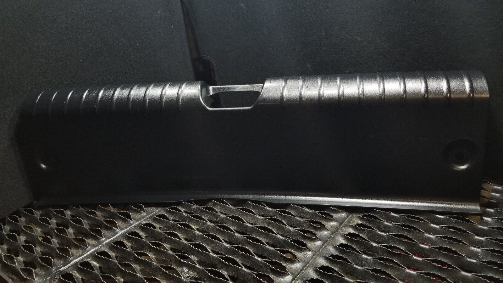 Original OEM Saab 9-3 Trunk Cowl Panel Trim Bottom Rear for Convertible (2004-2007) - Perfect for Restoration & Replacement Parts