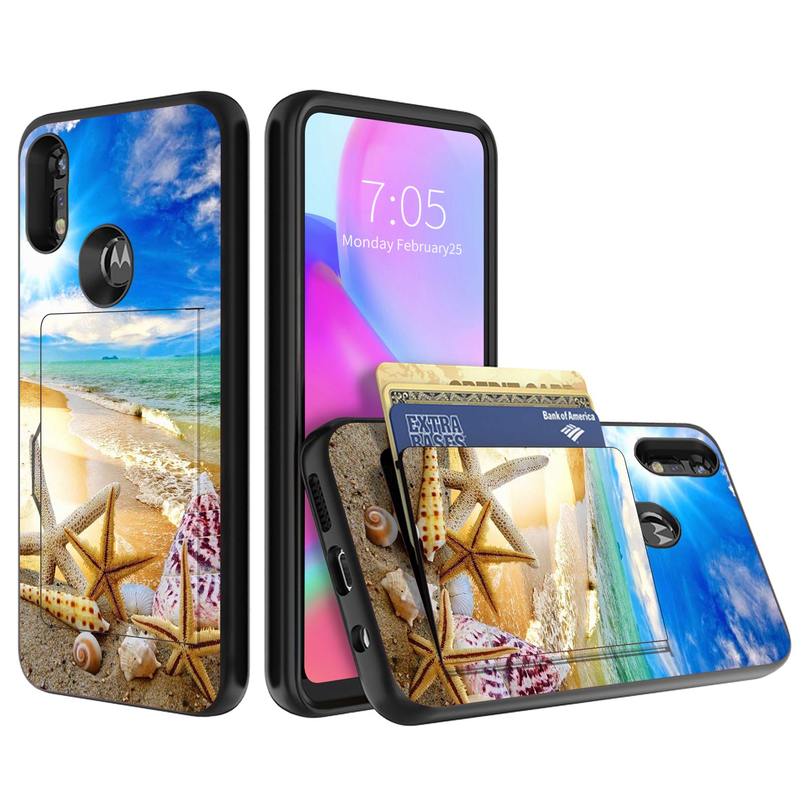Heavy Duty Hybrid Defender Case for Motorola Moto E 2020 (6.2