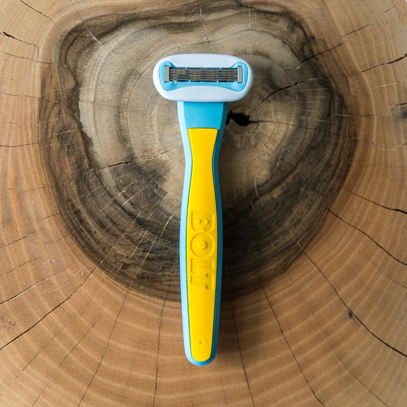 BOLT Performance Razor - High Precision Men's Shaving Kit with Ergonomic Handle | Perfect for Travel, Grooming & Daily Shaving Routine