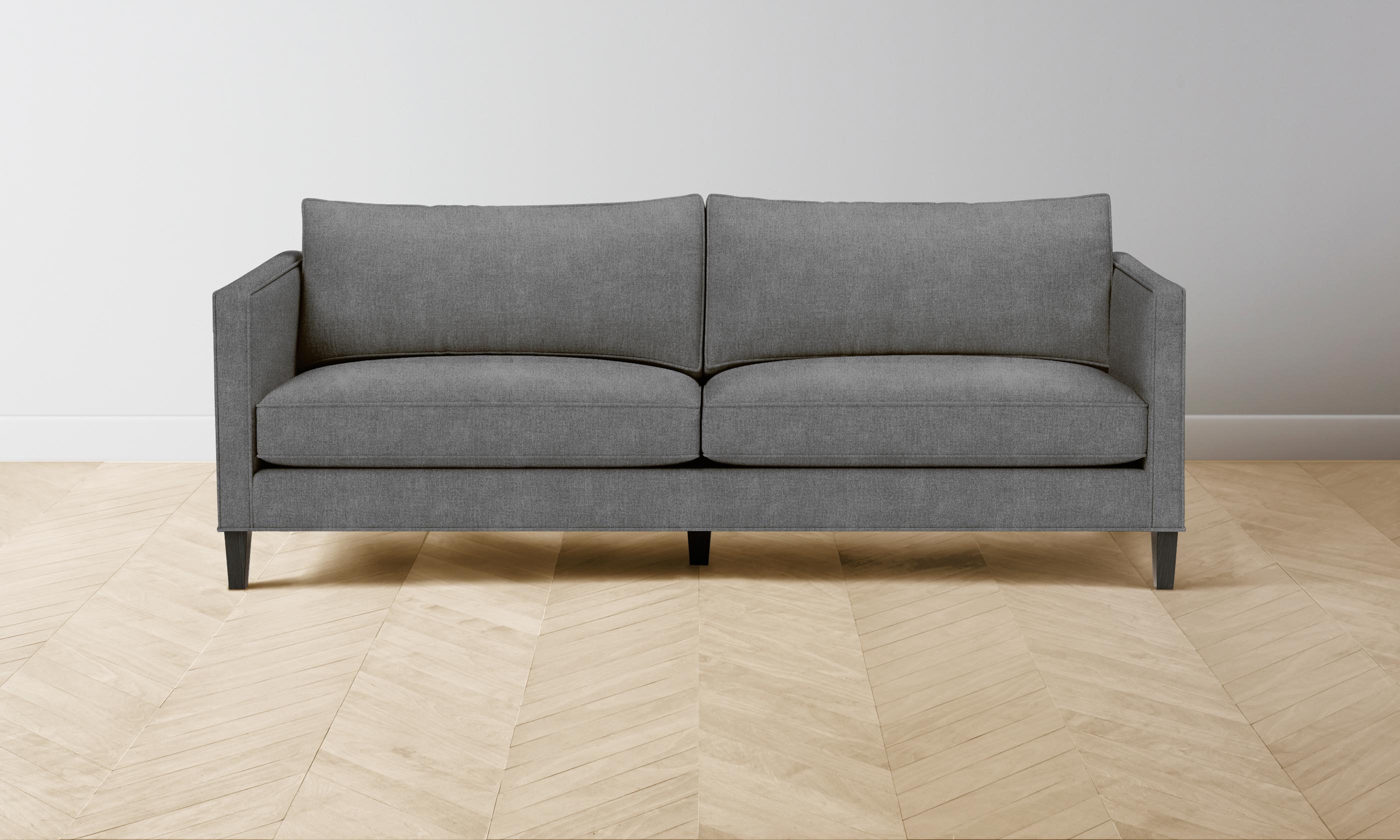 The Crosby Sectional Sofa - Performance Mélange Weave Fabric - Modern Living Room Furniture for Home & Office - Perfect for Family Gatherings & Movie Nights