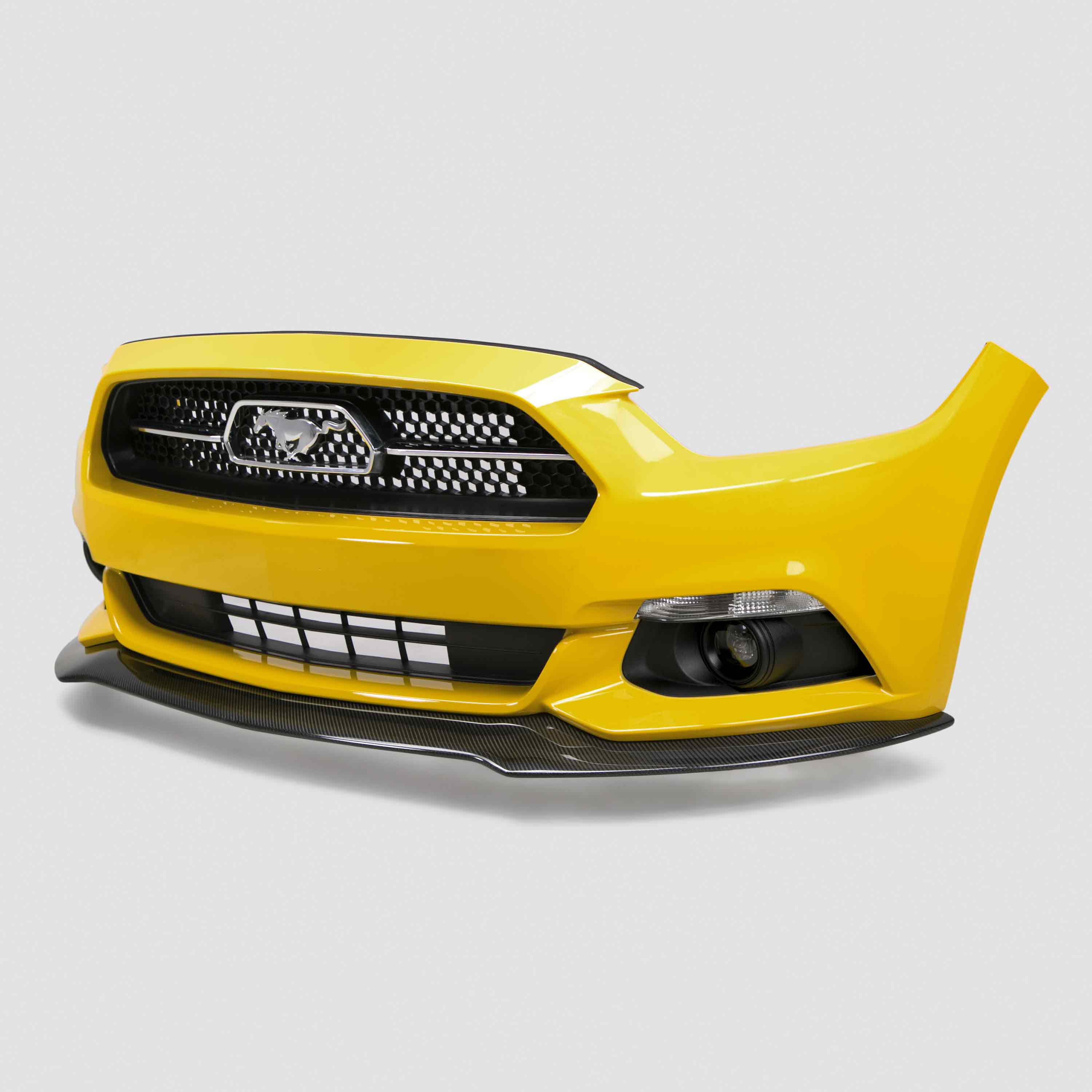 2015-2017 Ford Mustang Front Chin Splitter - OE Style by Anderson Composites (AC FL15FDMU AC) - Perfect for Racing & Car Shows