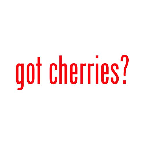 Got Cherries? Funny Cherry Fruit Die-Cut Vinyl Sticker - 3.61