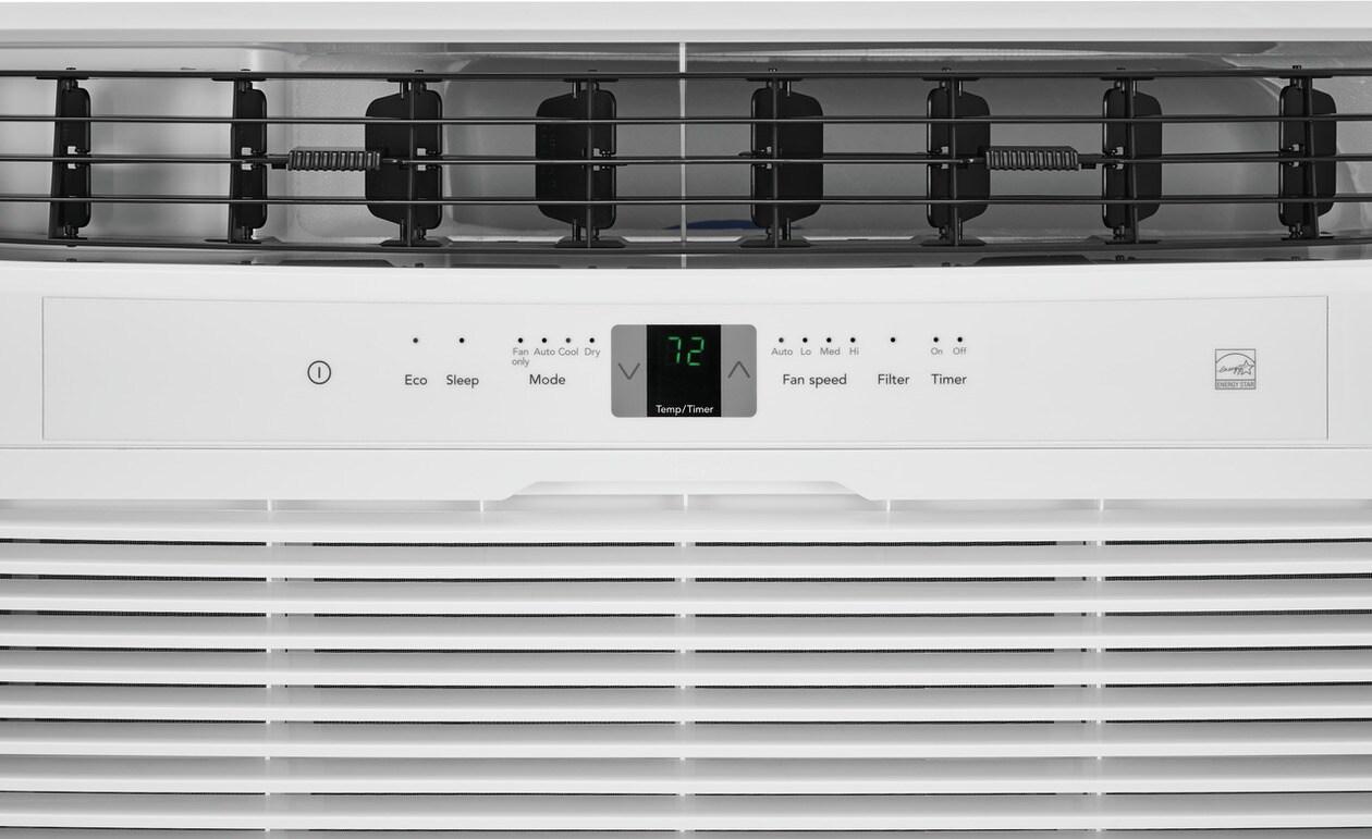 Frigidaire FHTE103WA2 10,000 BTU Built-In Wall Air Conditioner with Heater - Perfect for Bedroom, Living Room & Office Cooling & Heating