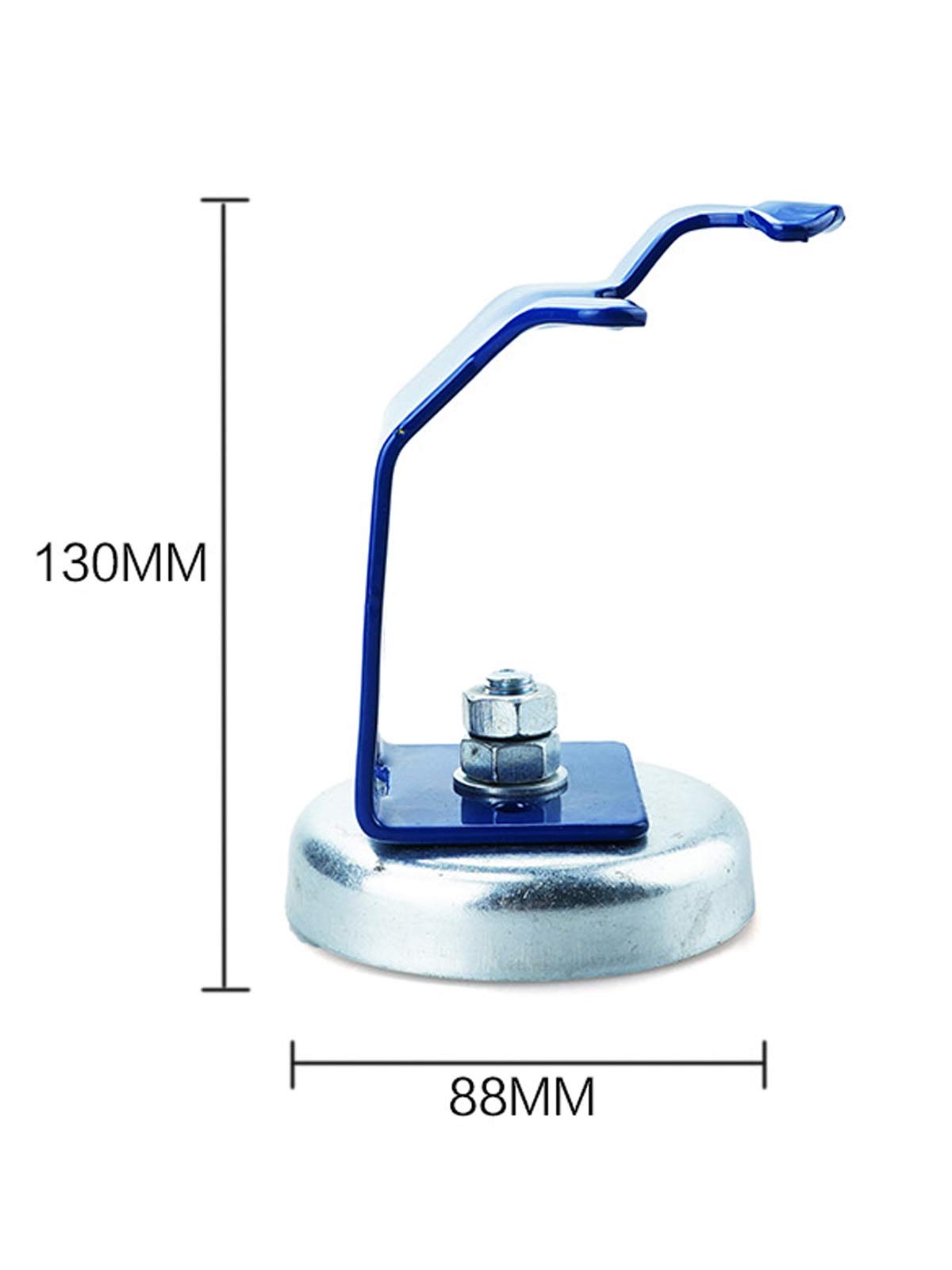 MIG Welding Torch Stand Holder with Magnetic Base - Heavy Duty Torch Gun Support for MIG Welding, TIG Welding, and Metal Fabrication - Perfect for Workshops, Garages, and DIY Projects