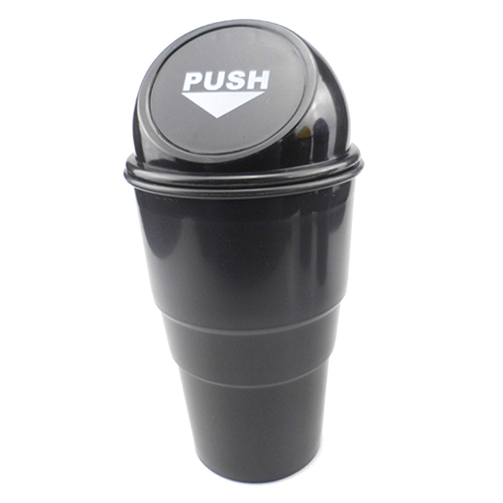 ZTGD Portable Car Organizer - Mini Car Trash Can with Spring Cover, Seat Gap Storage Box for Vehicle Organization | Perfect for Road Trips, Commuting & Keeping Your Car Clean