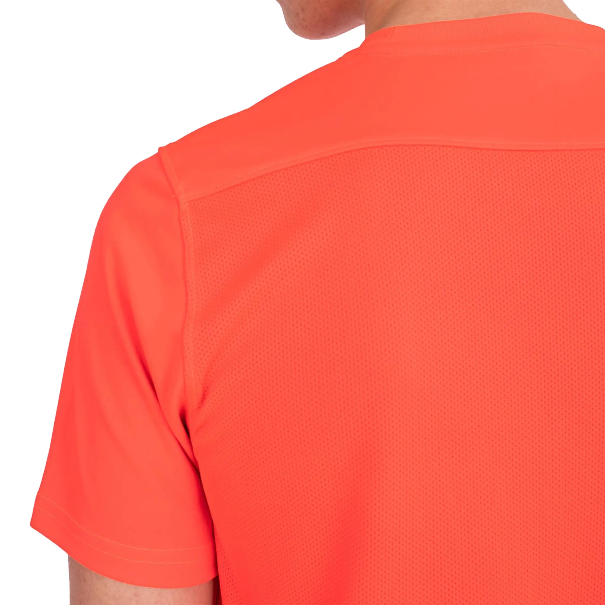 Nike Dri-FIT Park VII SS T-Shirt for Men - Moisture-Wicking, Breathable & Comfortable Workout Top in Bright Crimson/Black - Perfect for Running, Gym & Casual Wear