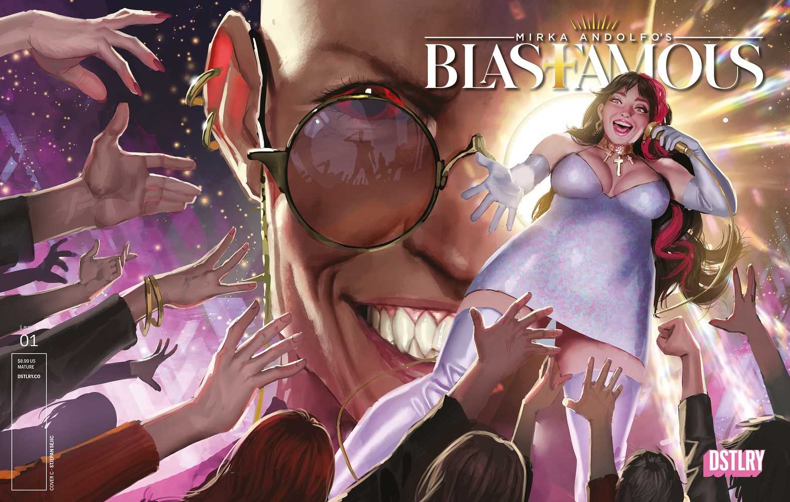Blasfamous #1 Cover C 10 Copy Variant Edition Sejic - Limited Collector's Comic Book for Superhero Fans & Comic Enthusiasts | Perfect for Display, Gifts & Investment