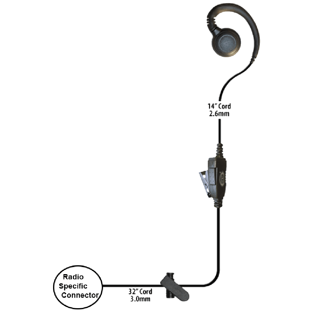 Klein Curl Earpiece - Comfortable Wireless Bluetooth Headphones for Running, Workout & Travel | Noise Cancelling, Sweatproof & Long Battery Life