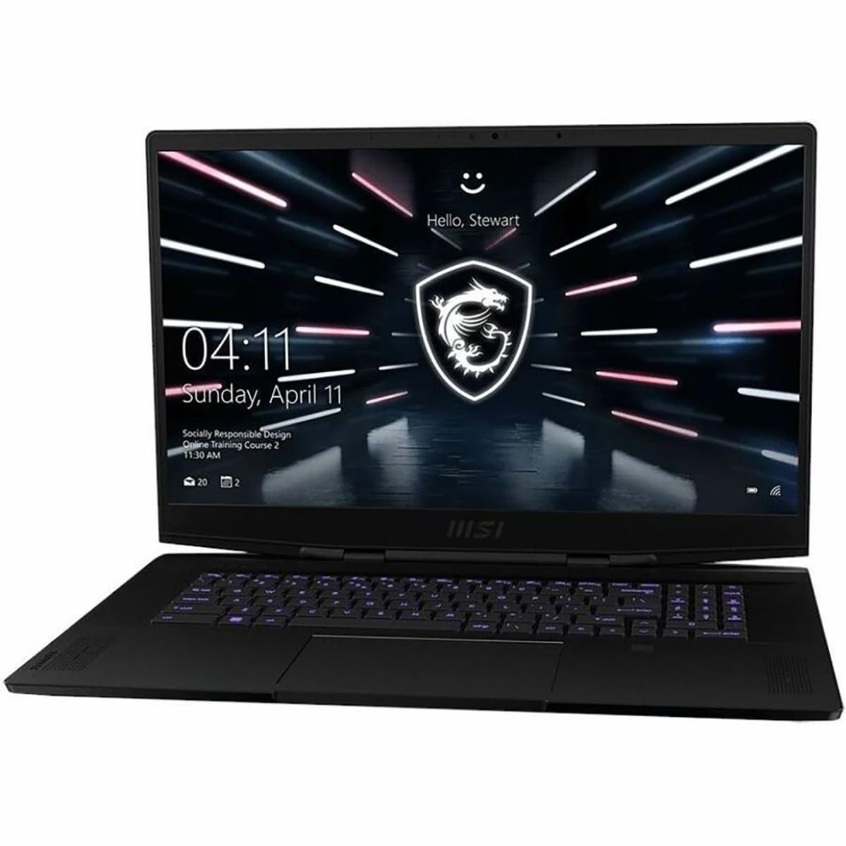 MSI Stealth GS77 Gaming Laptop - Intel Core i7-12700H, NVIDIA GeForce RTX 3060, 17.3