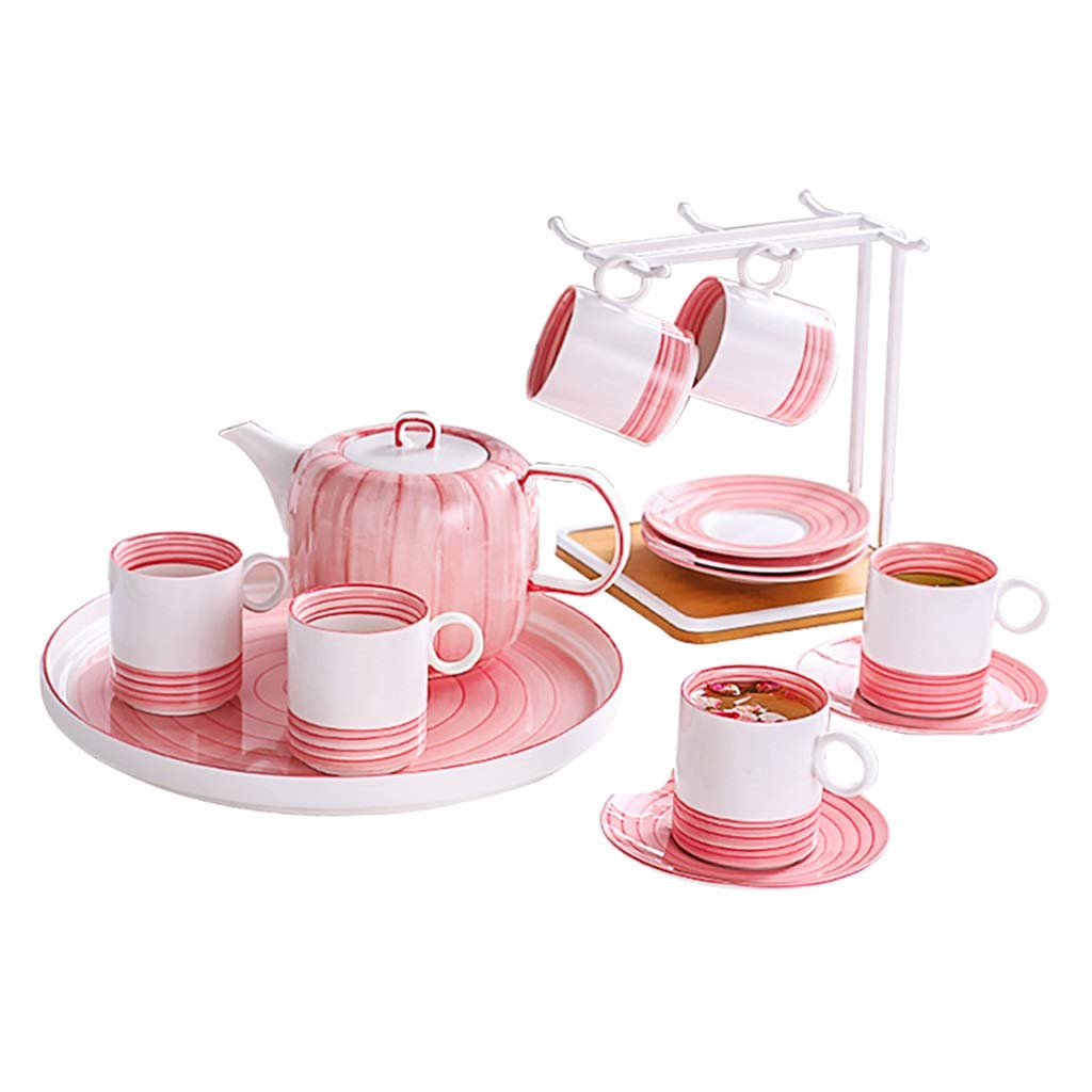 Nordic Style Ceramic Coffee Mug Set - Elegant Home & Living Room Tea Cups for Afternoon Tea, Coffee, and Hot Beverages - Perfect for Cozy Mornings, Relaxing Evenings, and Hosting Guests