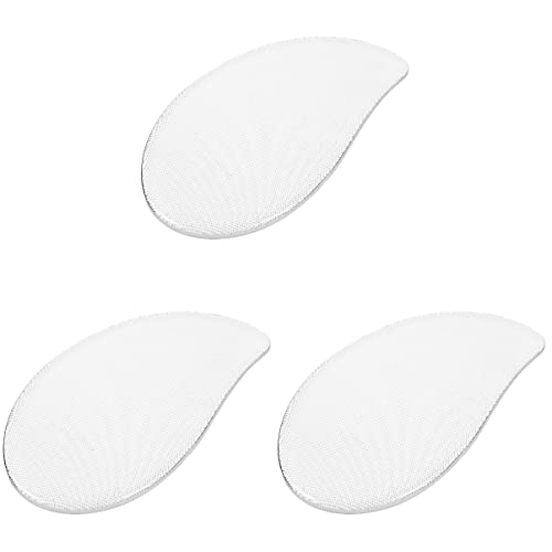 GLEAVI Set of 3 Glass Foot Files - Professional Pedicure Foot Rasp for Dead Skin Removal - Exfoliating Callus Remover for Soft Smooth Feet - Perfect for Home Pedicure & Foot Care Routine