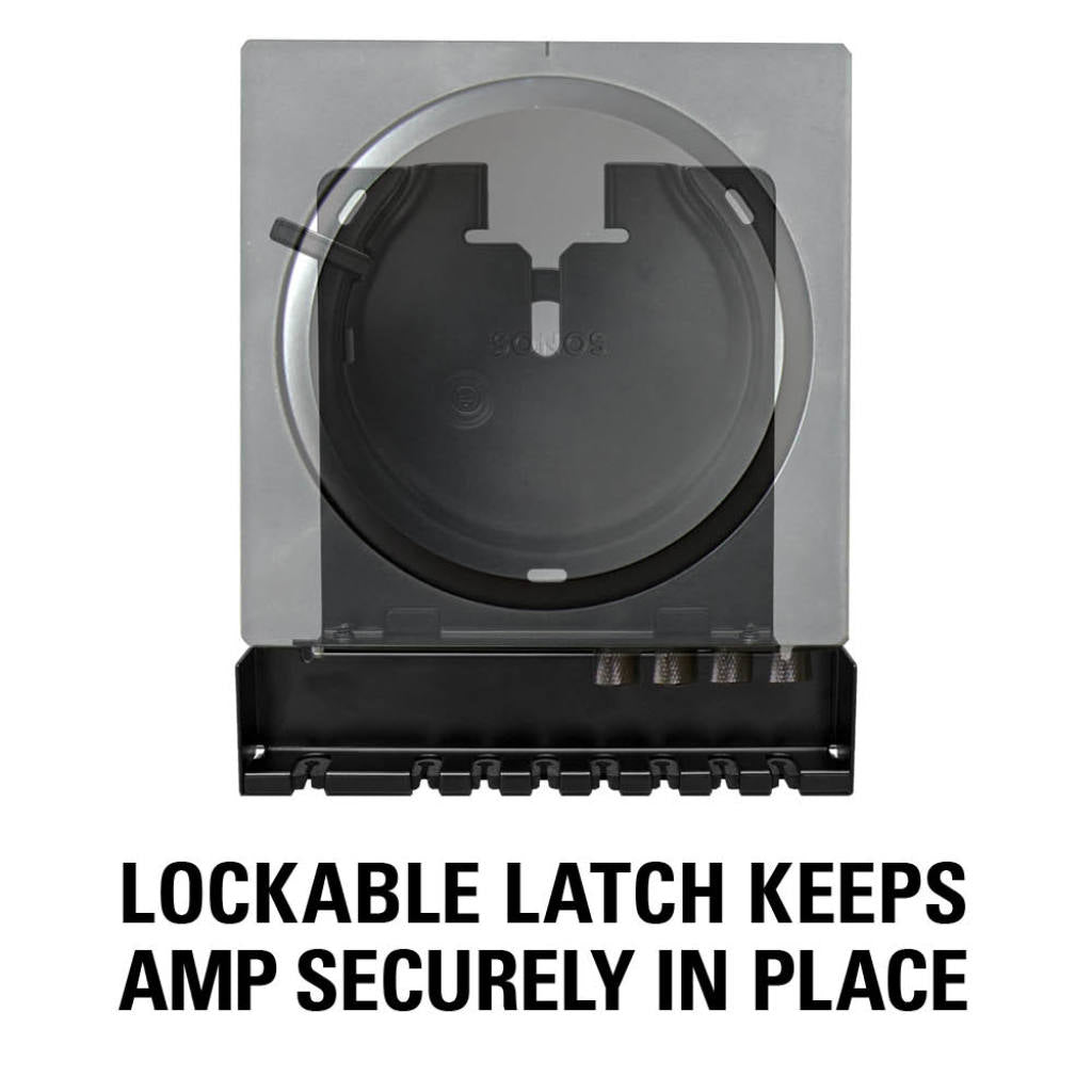 Sanus WSSCAM1 B2 Wall Mount Bracket for Sonos Amp - Secure & Space-Saving Installation for Home Theater & Audio Systems