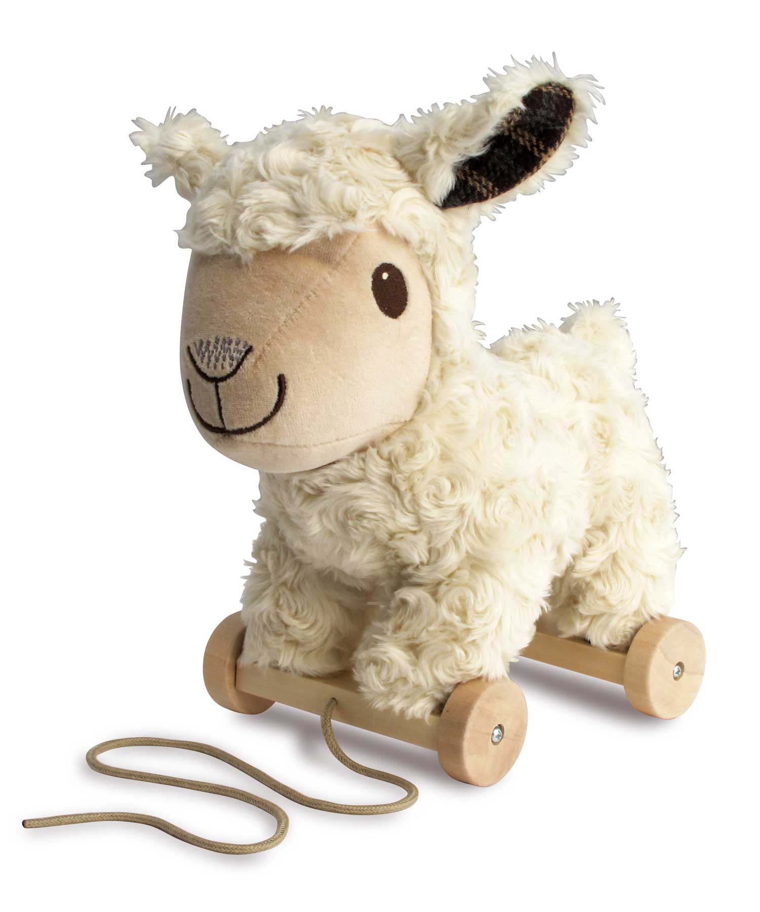 Lambert Sheep Pull Along Toy - Wooden Pull Toy for Toddlers & Kids - Perfect for Early Learning, Walking Practice & Playtime Fun