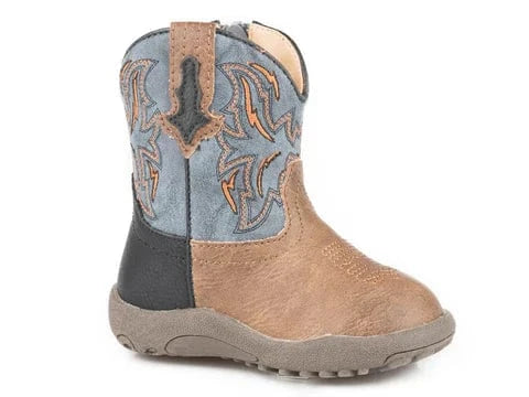 Roper Infant Denim Cowbabies - Baby Cowboy Jeans for Boys & Girls | Perfect for Western Rodeo, Photoshoots & Everyday Play
