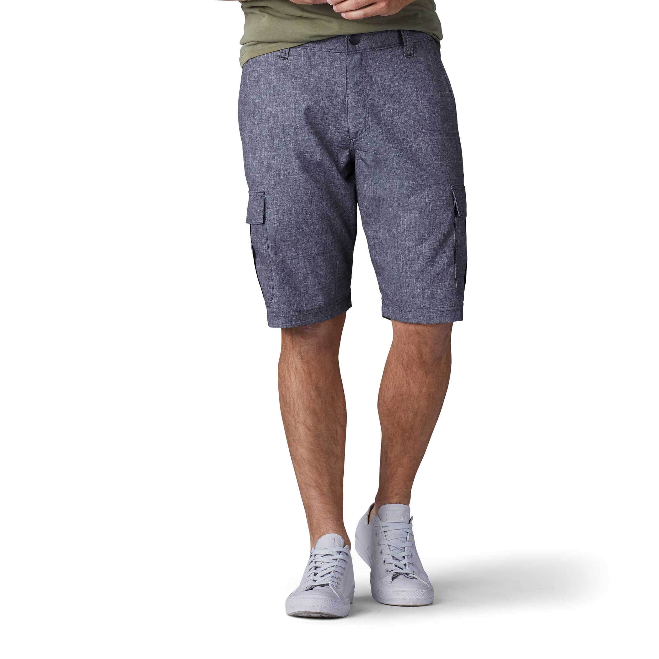 Lee Men's Big & Tall Performance Cargo Shorts - Durable Stretch Fabric with Multiple Pockets | Perfect for Outdoor Activities, Hiking & Casual Wear