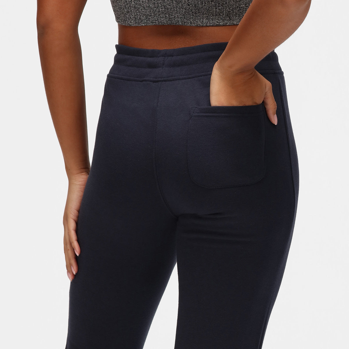 Premium Navy Blue Athleisure Jogger Pants for Women & Men - Comfortable Lounge & Workout Pants for Yoga, Running, Travel & Casual Wear