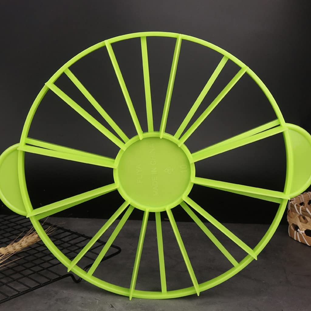 10/12 Pie Cake Slicer - Equal Portion Cutter for Bread, Cake, and Pastries - Baking Tool with Portion Marker for Perfect Slices - Ideal for Weddings, Parties, and Home Baking