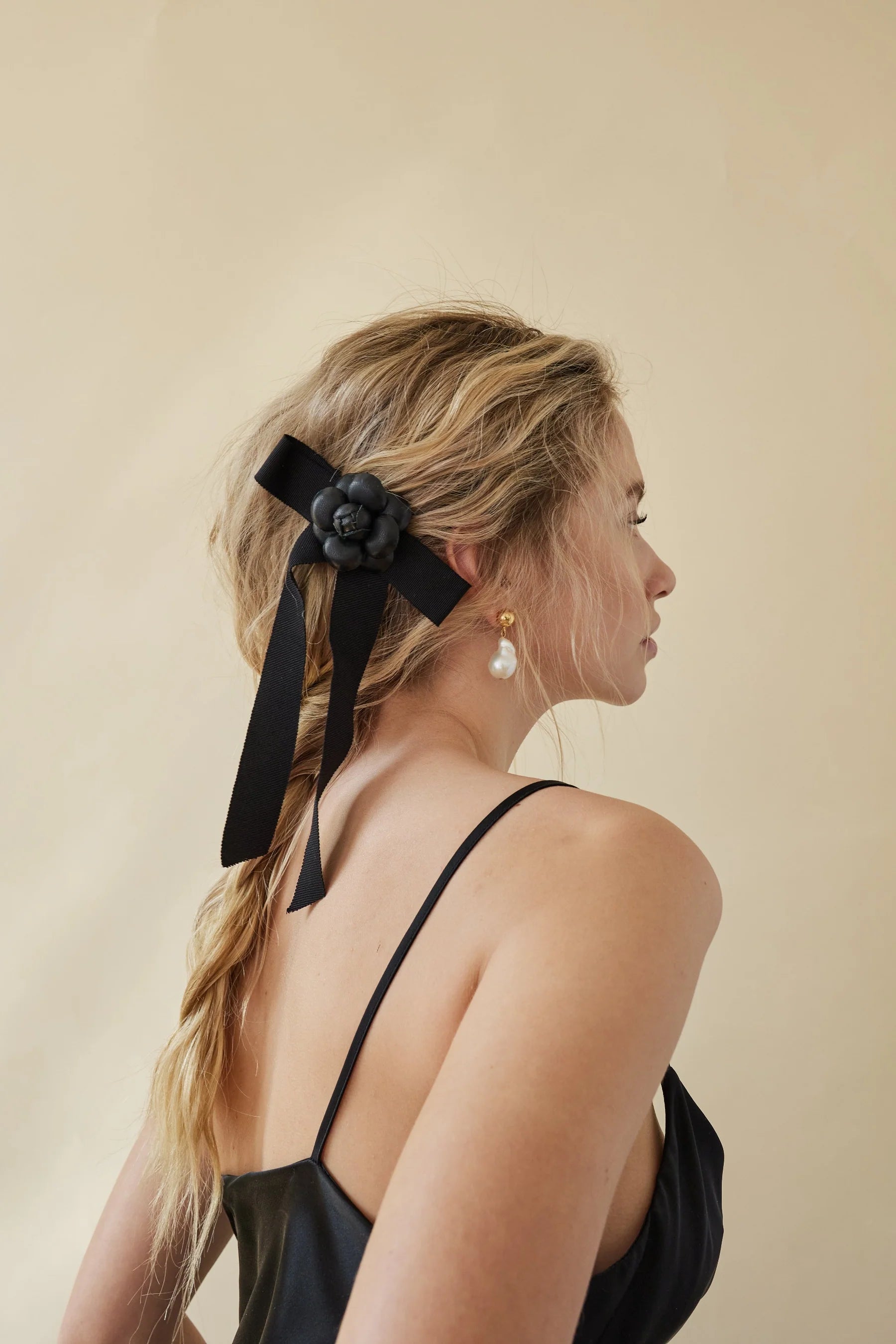 Jenna Petite Bow - Elegant Hair Accessory for Women & Girls | Perfect for Weddings, Parties & Everyday Style