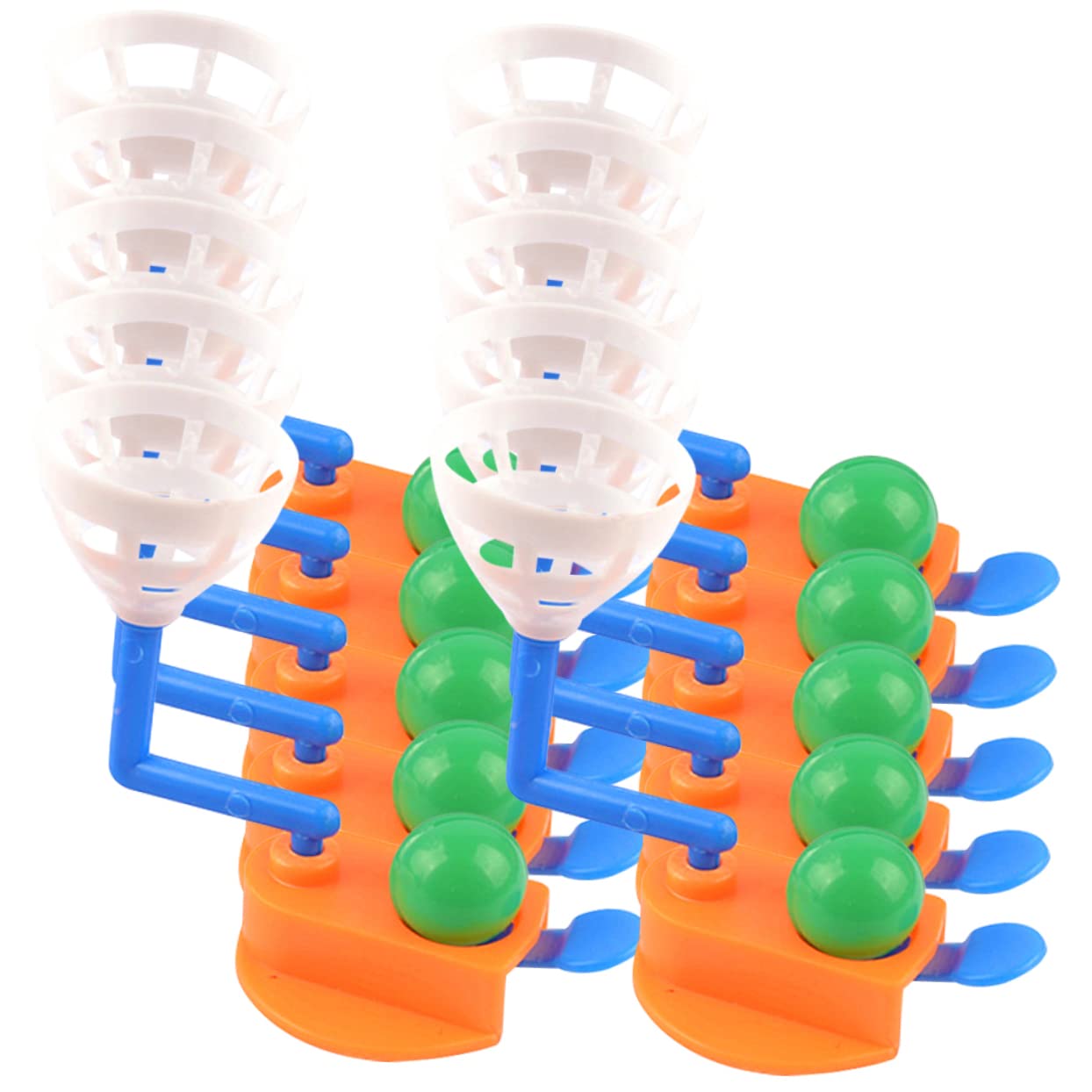 18pcs Finger Basketball Toy Set - Interactive Tabletop Game for Kids & Adults - Safe Edges, Odor-Free Plastic - Fine Motor Skills Development - Fun Family Game & Office Stress Relief - Perfect for Indoor Play, Parties, and Desktop Entertainment