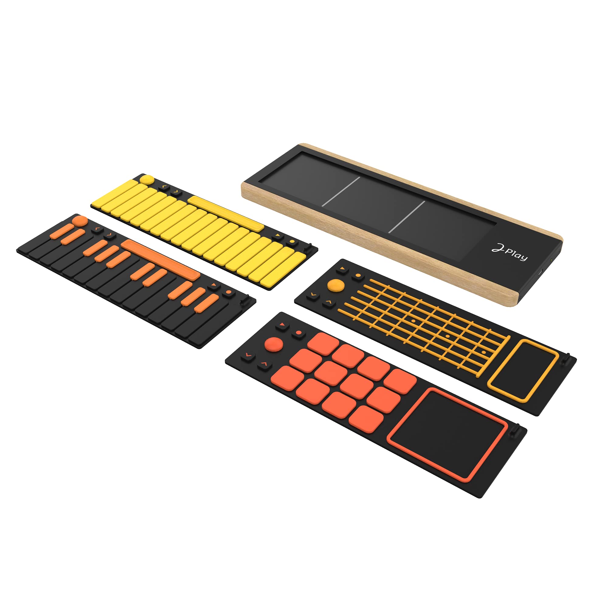 Joué Play - 4-in-1 Portable Digital MIDI Controller with Music Production App | Plug & Play Electronic Instrument for Beginners & Professionals | Perfect for Home Studio, Live Performances & Music Creation