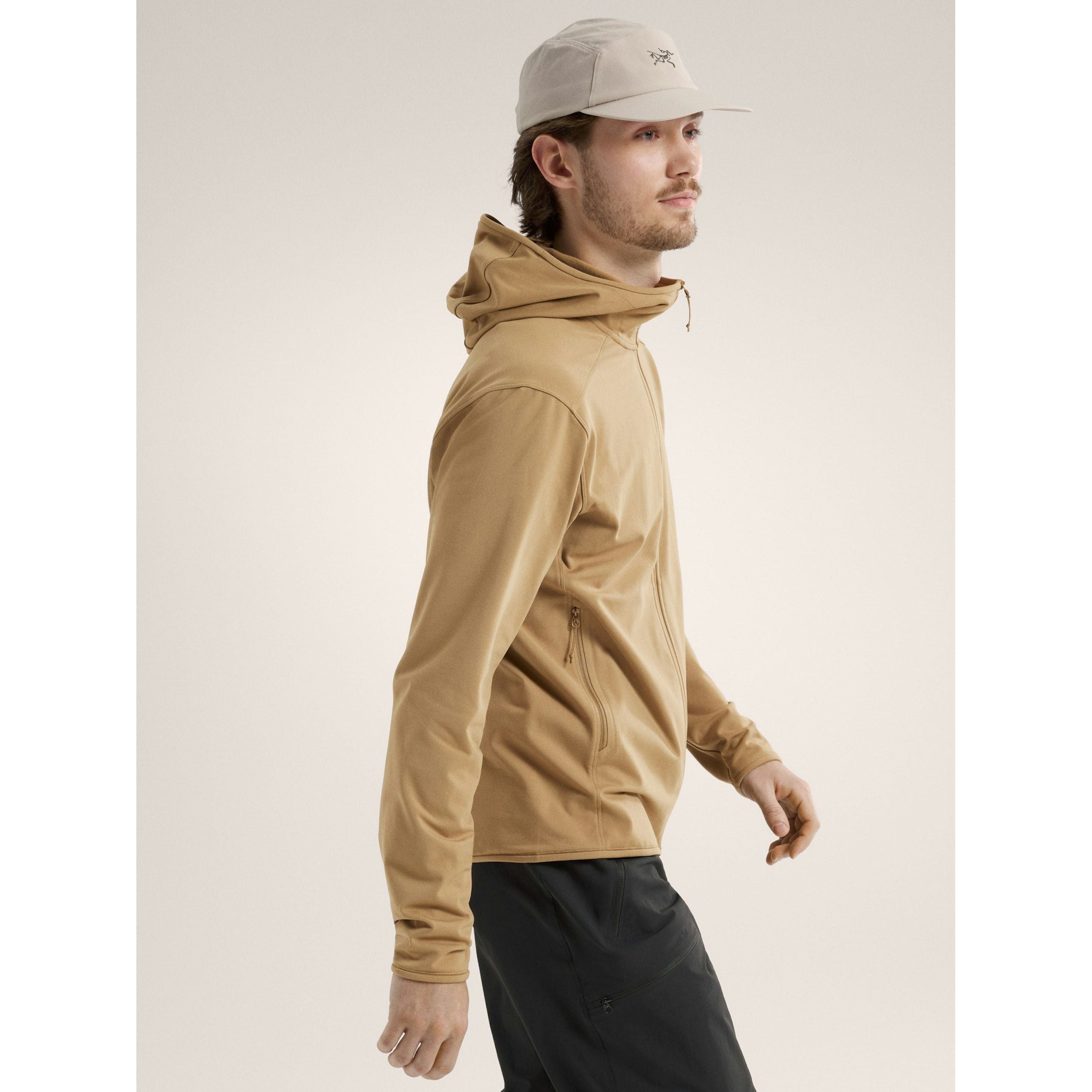 Arc'teryx Men's Kyanite Lightweight Hooded Fleece Jacket - Warm & Breathable Midlayer for Hiking, Camping & Outdoor Adventures