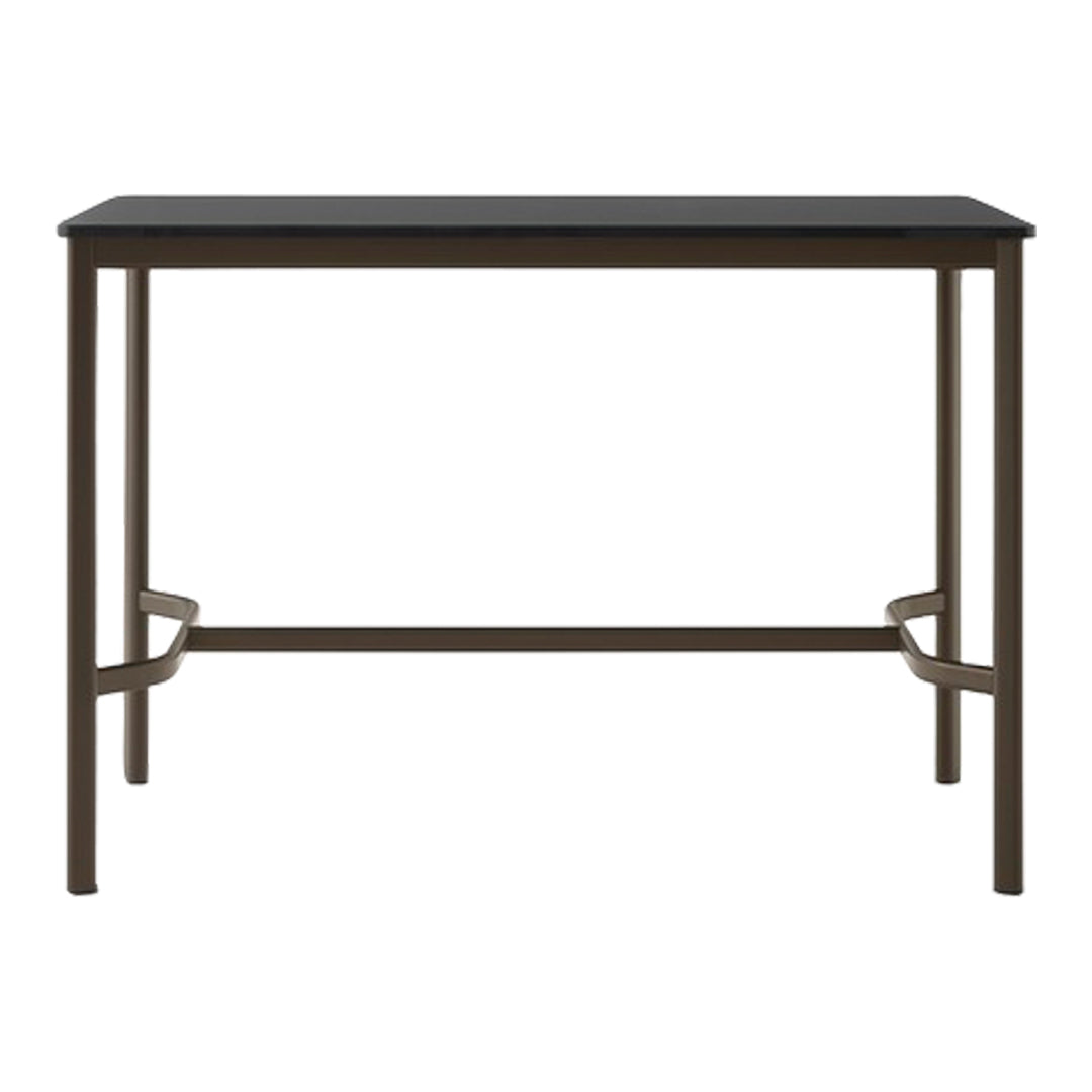 Drip HW112 Counter Table - Modern Kitchen Island with Storage & Seating for Small Spaces | Perfect for Dining, Entertaining & Home Office Use