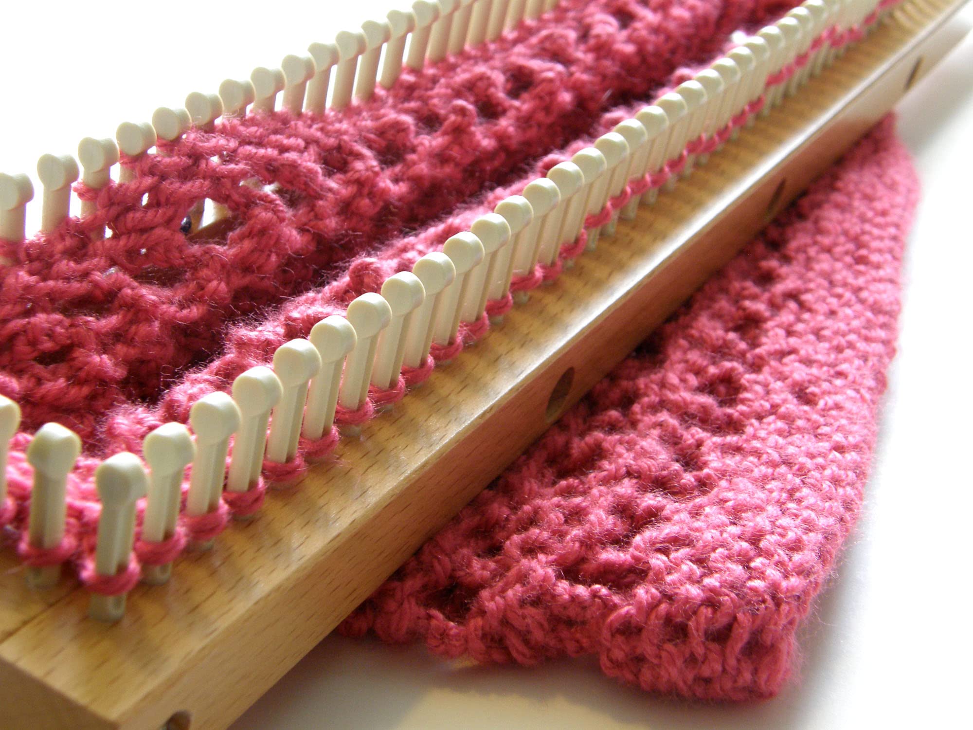 Authentic Knitting Board Loom Kit - All-in-One Knitting Loom Set for Beginners & Experts - Perfect for DIY Scarves, Hats & Home Decor Projects