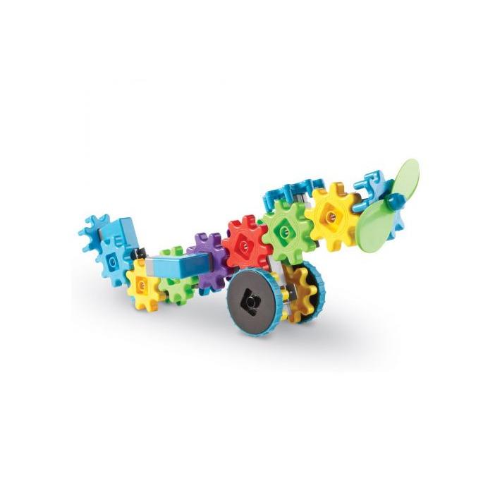 Gears! Gears! Gears!® FlightGears™ Building Set - STEM Educational Toys for Kids Ages 3+ - Creative Construction Playset for Airplane & Vehicle Building - Perfect for Classroom Learning & Home Playtime