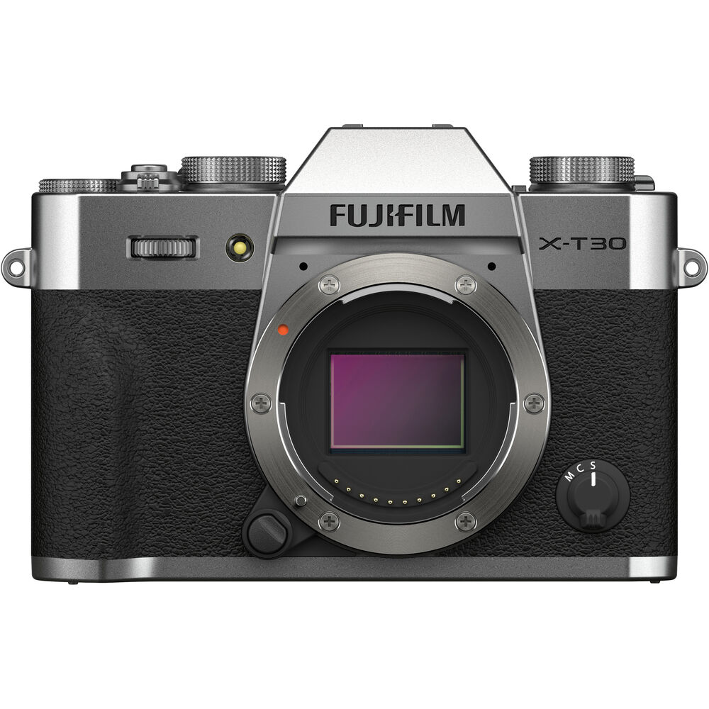 Fujifilm X-T30 II Mirrorless Digital Camera (Body Only) - Silver | Compact & Lightweight for Travel, Vlogging & Street Photography