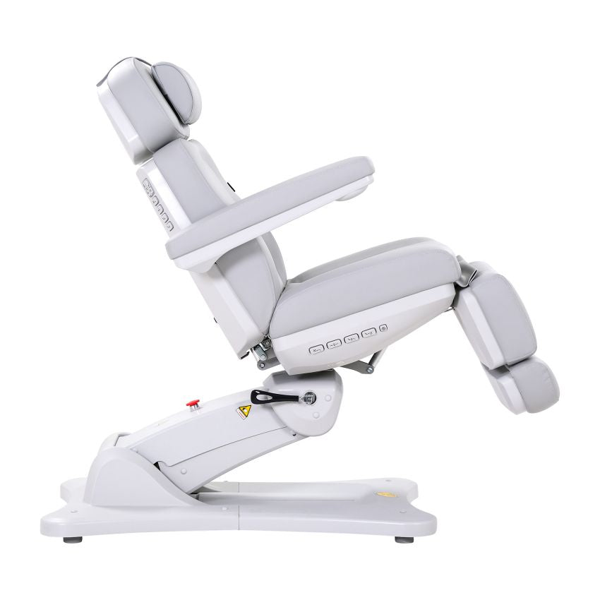 SilverFox 2246BN Electric 4-Motor Beauty Bed with Hand Remote & Position Memory - Professional Esthetician Massage Table for Spa, Salon, and Skin Care Treatments