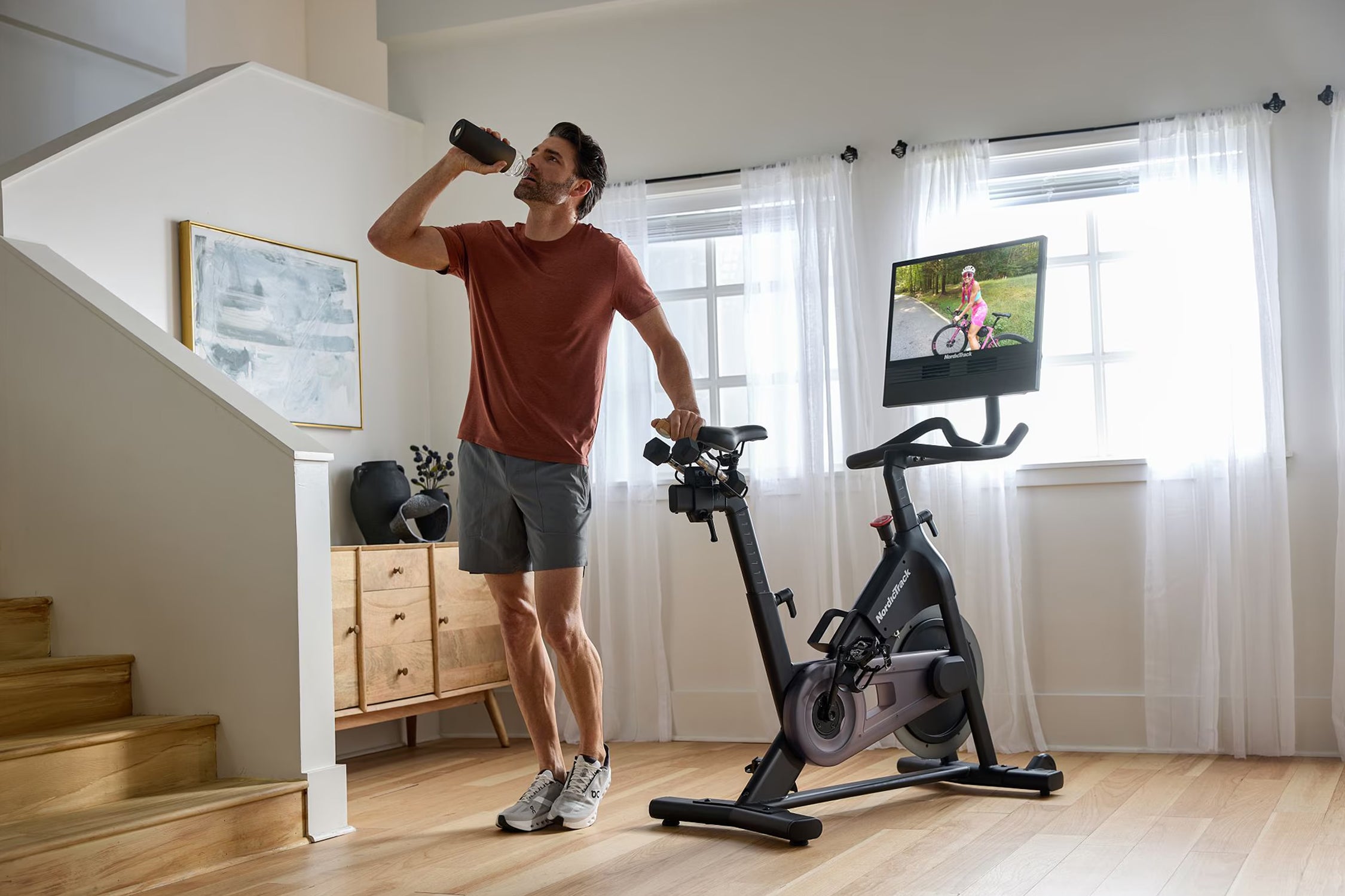 NordicTrack NEW S24 Studio Bike - Premium Indoor Cycling Bike for Home Workouts - Perfect for Cardio, HIIT & Spin Classes