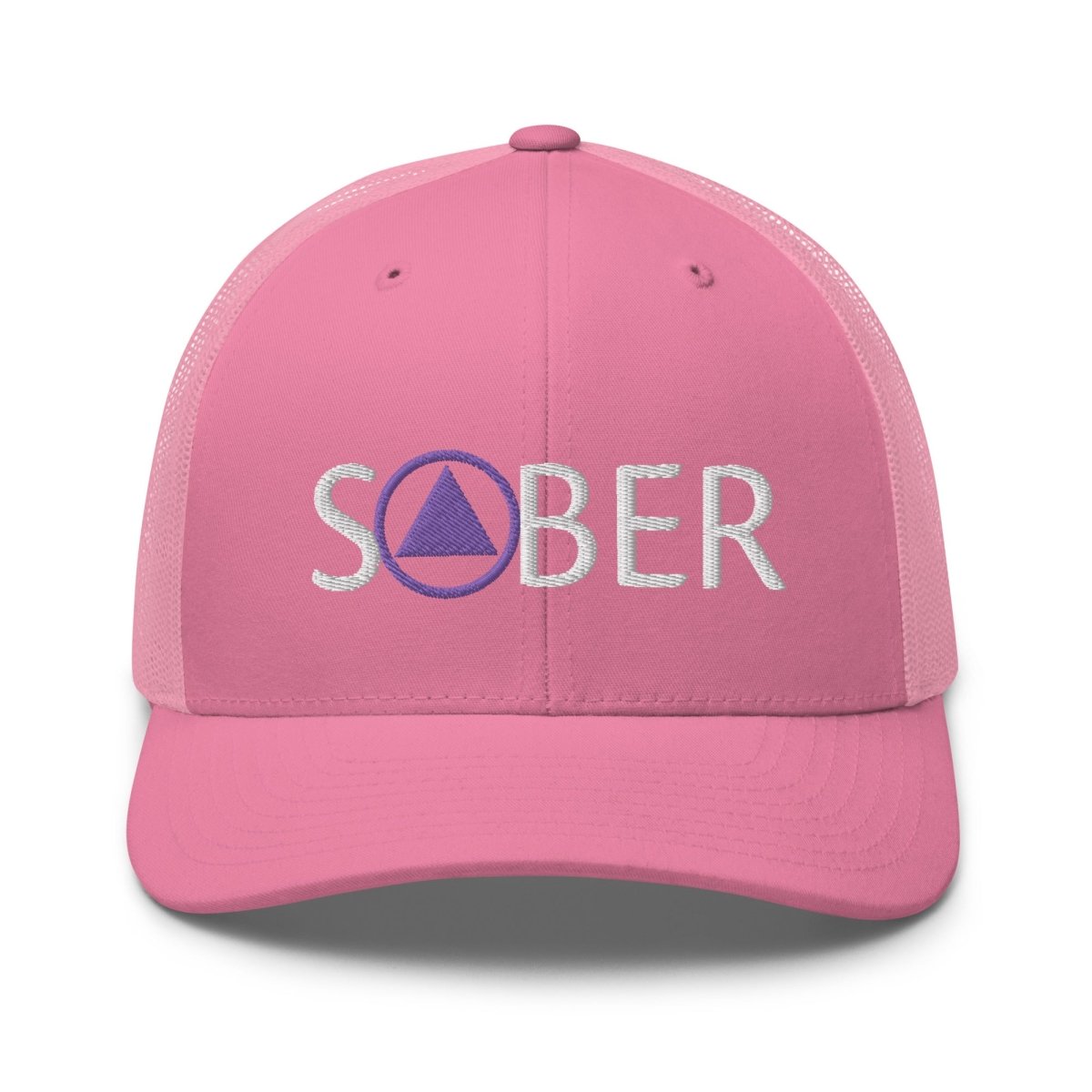 Triumph Trucker Hat - Sobriety Emblem Cap for Men & Women | Motivational Recovery Accessory for AA Meetings, Outdoor Activities & Daily Wear