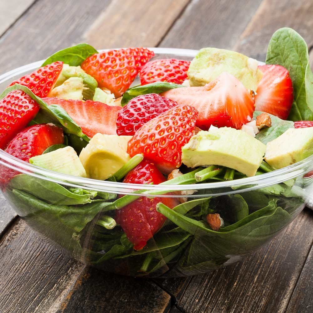 Restaurantware 18oz Clear Plastic Salad Bowls - 200 Pack Recyclable Disposable Large To-Go Bowls for Pasta, Salads, Soups | Perfect for Catering, Restaurants & Takeout Meals