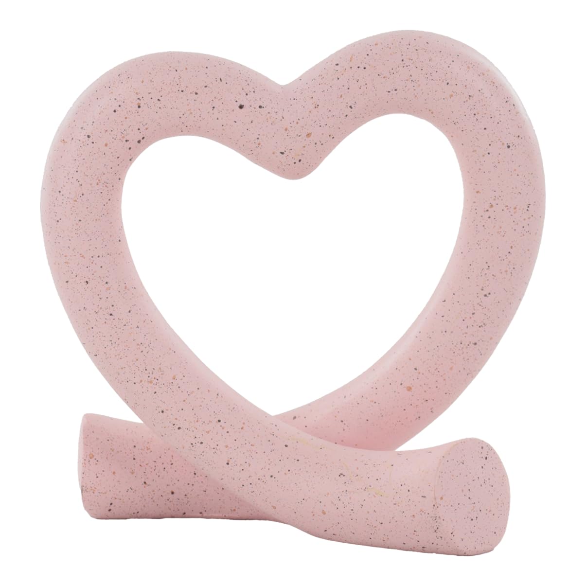 Heart Sculpture Home Decor - Modern Love Line Statue for Living Room, Coffee Table, Bedroom & Shelf - Unique Romantic Gift for Valentine's Day, Anniversary & Couples - Perfect for Home Decor, Wedding Decorations & Romantic Surprises