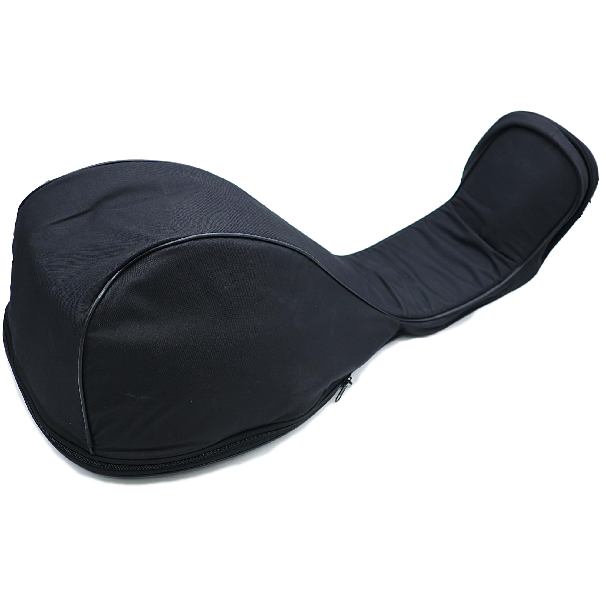 Zaza Percussion - Sultan Deluxe Padded Gig Bag For Oud (Black) - Premium Protective Case for Middle Eastern Lute Instrument - Perfect for Musicians, Travel & Storage