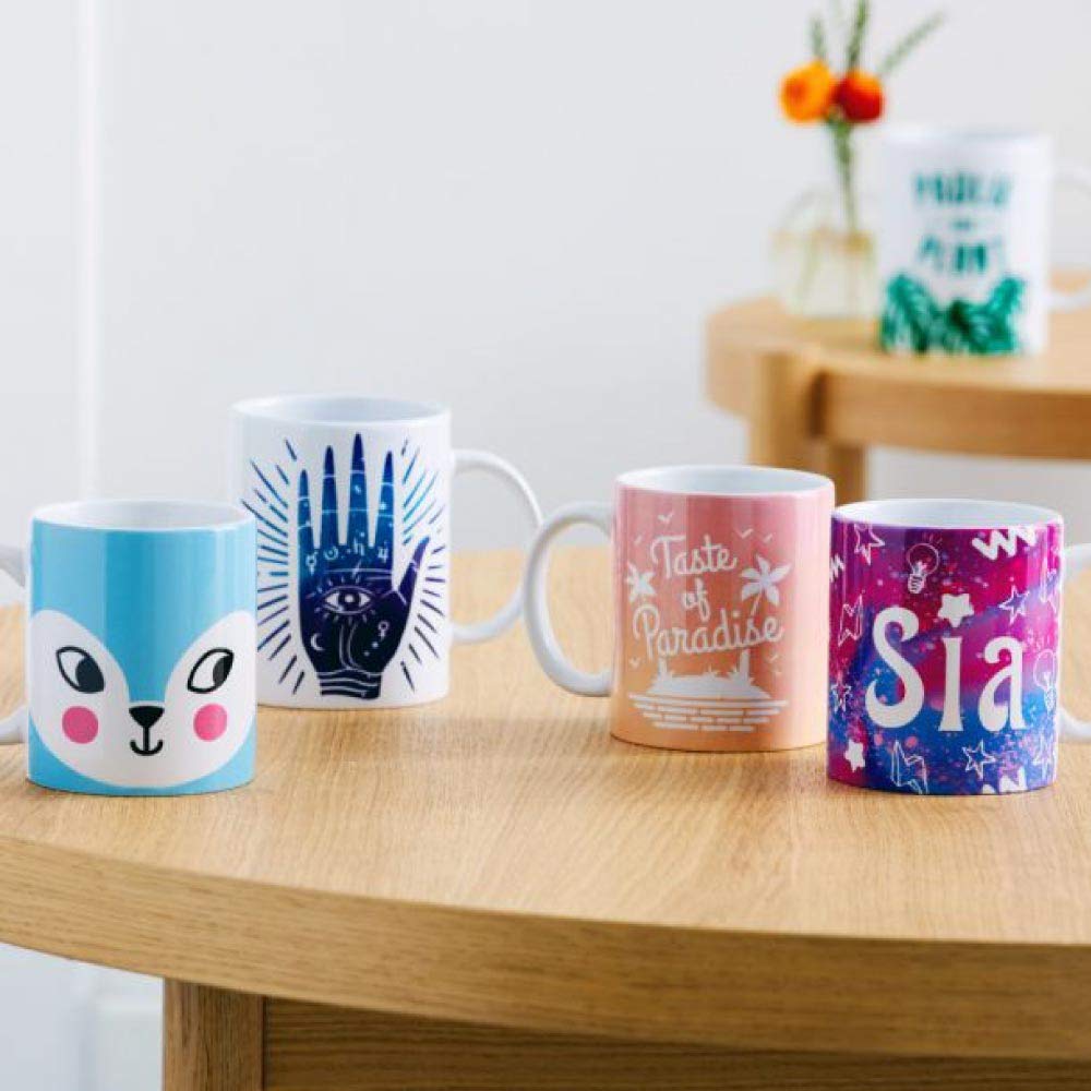 Cricut Blank Sublimation Mug - 12 Oz White Ceramic-Coated Coffee Cup, Dishwasher & Microwave Safe - Compatible with Cricut Mug Press & Infusible Ink - Perfect for DIY Crafts, Personalized Gifts & Heat Transfer Printing (36-Pack) - Great for Home, Office & Craft Studio Use