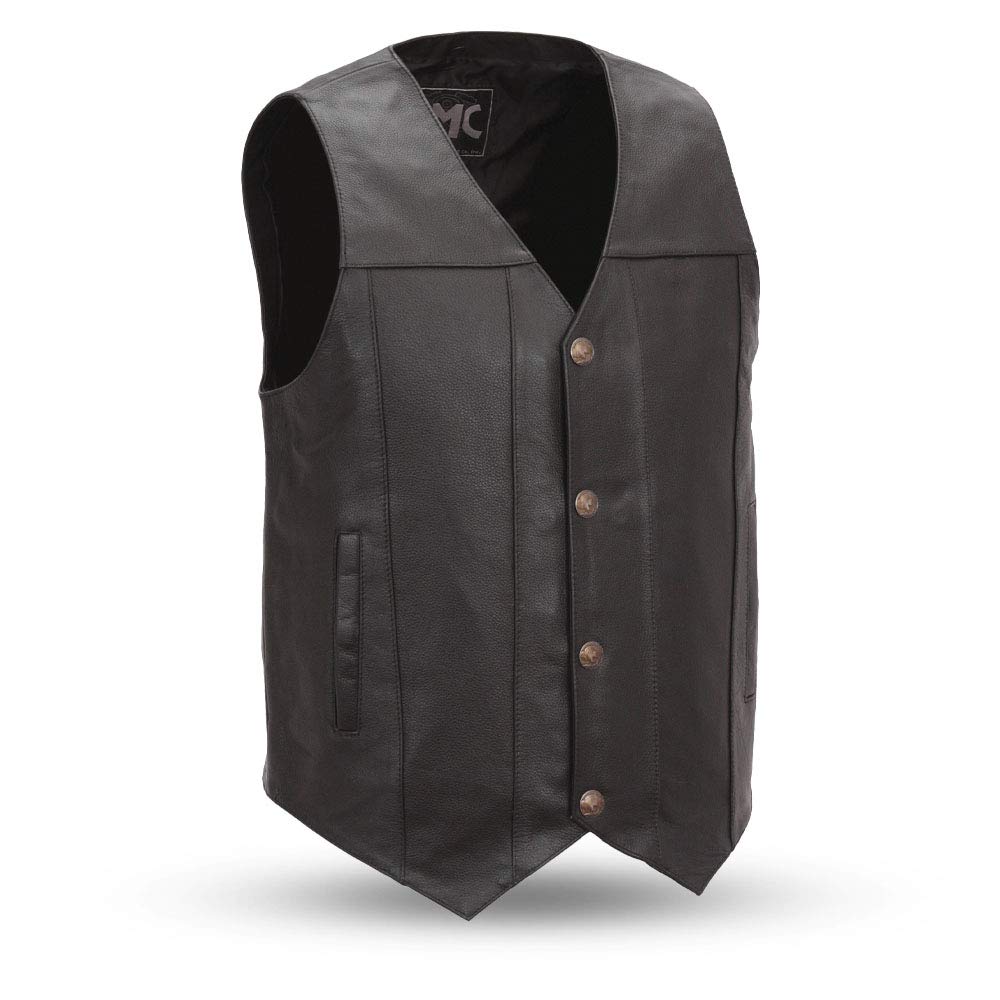 First Manufacturing Men's Buffalo Nickel Concealed Carry Vest with Internal Gun Pockets - Perfect for Hunting, Outdoor Activities & Concealed Carry Enthusiasts
