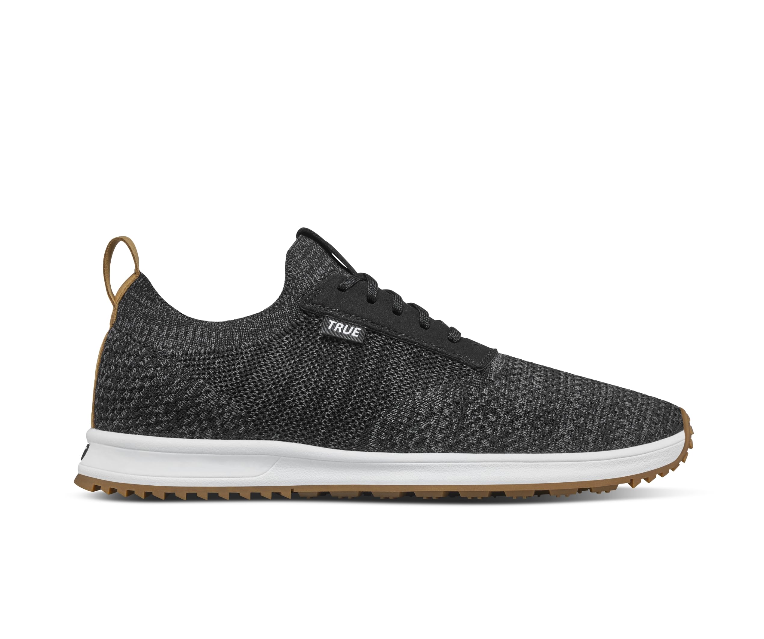 TRUE Linkswear All Day Knit II Men's Golf Shoes - Breathable & Lightweight Walking Shoes for Men - Comfortable Spikeless Golf Sneakers for On/Off Course - Perfect for Golfing, Casual Wear & Travel
