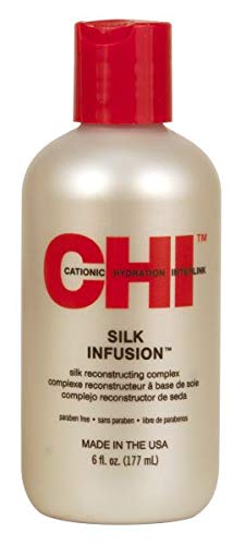 Chi Silk Infusion Hair Serum - 6 Pack for Smooth, Shiny & Frizz-Free Hair | Perfect for Daily Styling, Heat Protection & Damaged Hair Repair