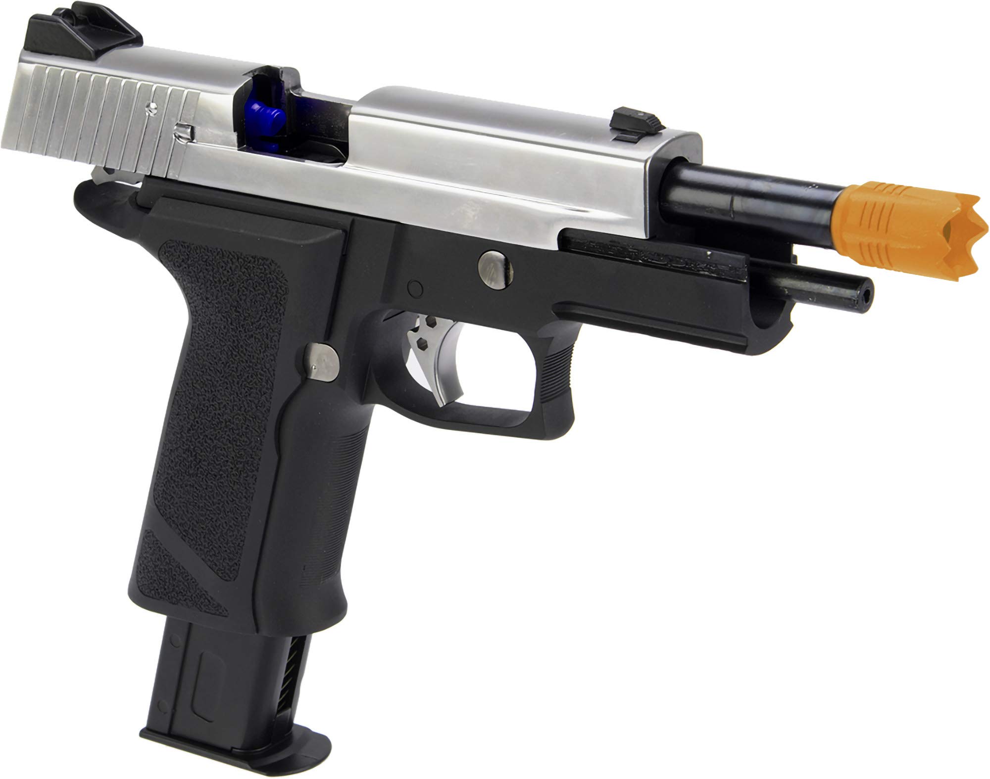 WE-Tech P-V GBB Airsoft Pistol | Gas Blowback Airsoft Gun | Realistic Training & Competitive Shooting | Evike Airsoft Store