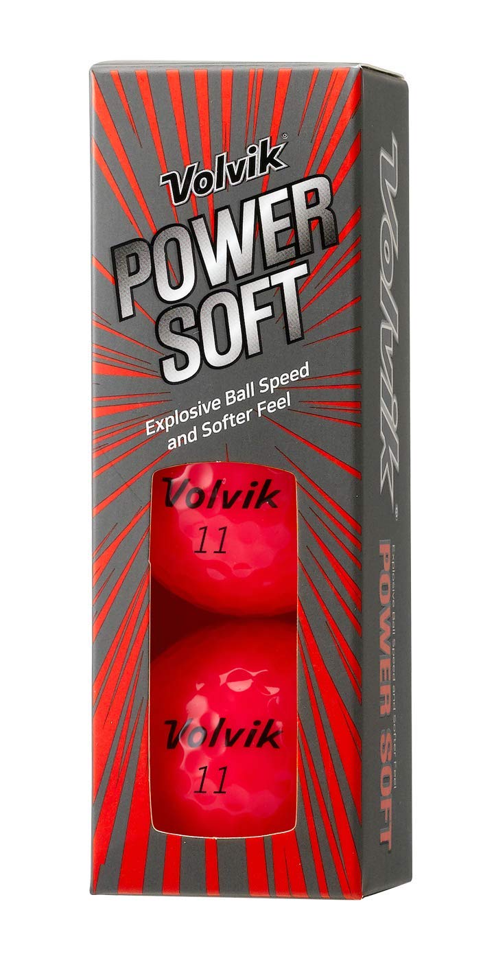 Volvik Power Soft High-Performance Golf Balls - 48 Pack (4 Dozen) with Explosive Ball Speed | Premium Golf Gift Set for Men & Women | Perfect for Tournaments, Driving Range & Casual Play