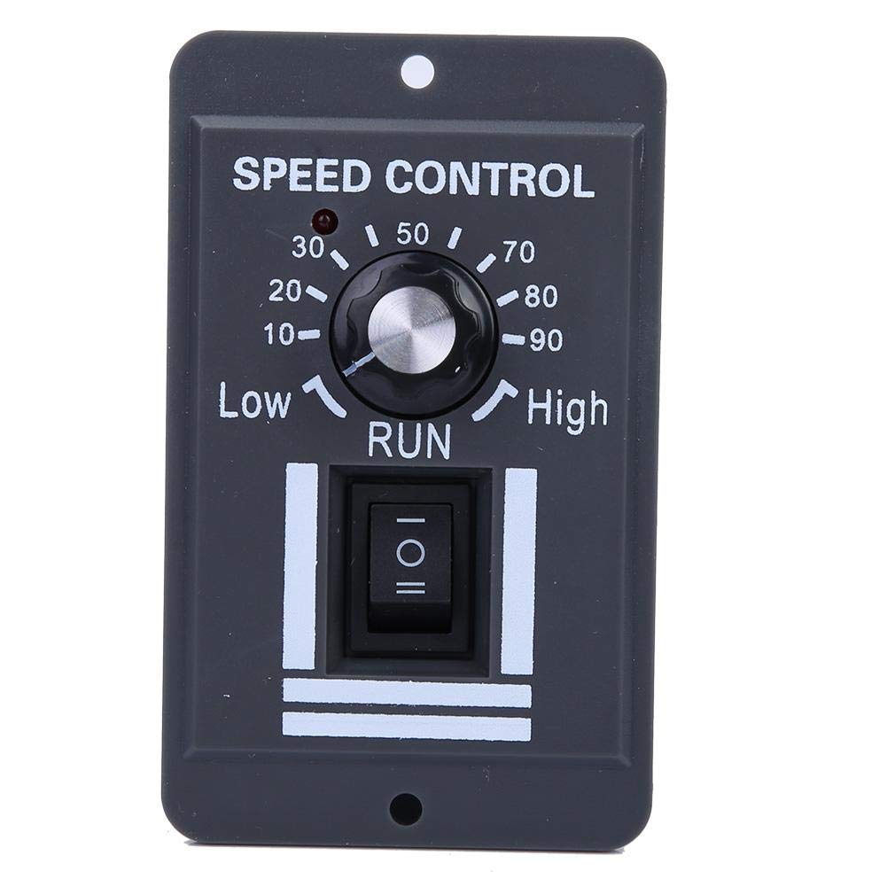 12V-60V 10A DC Motor Speed Controller with Switch - for DIY & Industrial Use