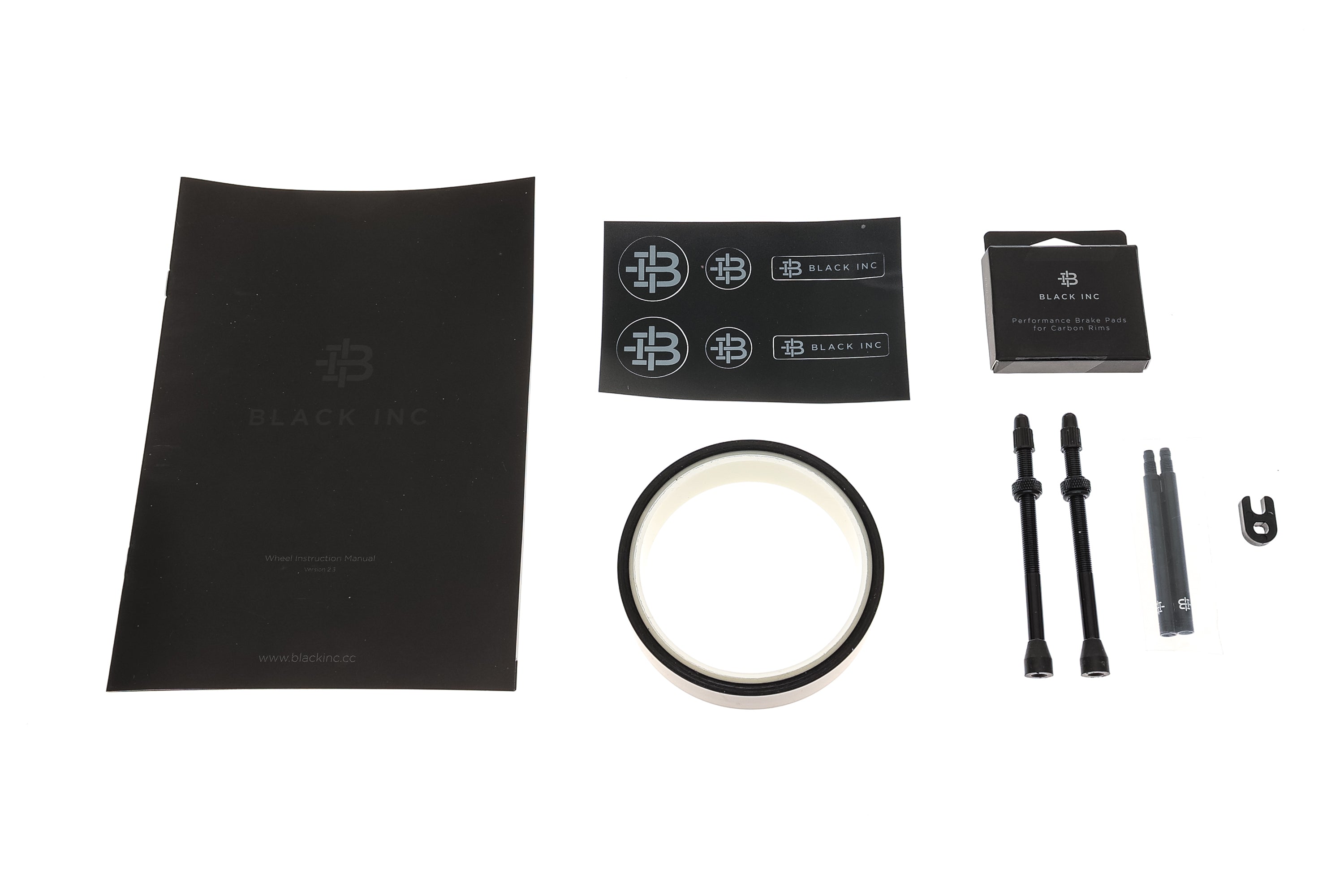 Black Inc Sixty Carbon Tubeless 700c Wheelset - Lightweight Aero Road Bike Wheels for Racing & Performance Cycling | Perfect for Road Racers & Triathletes