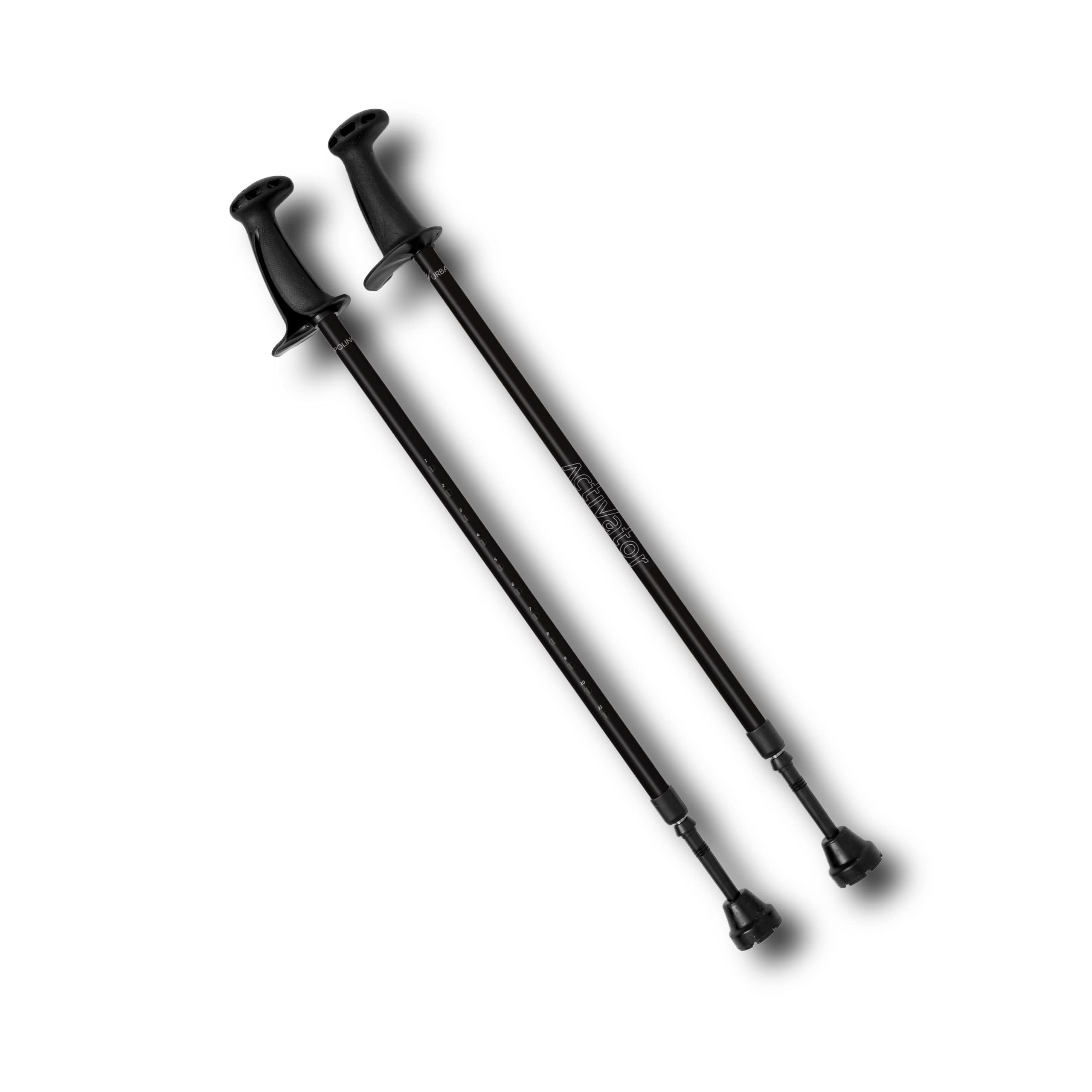 Urban Poling ACTIVATOR® Nordic Walking Poles - Lightweight Adjustable Aluminum Hiking Sticks for Men & Women (4'2