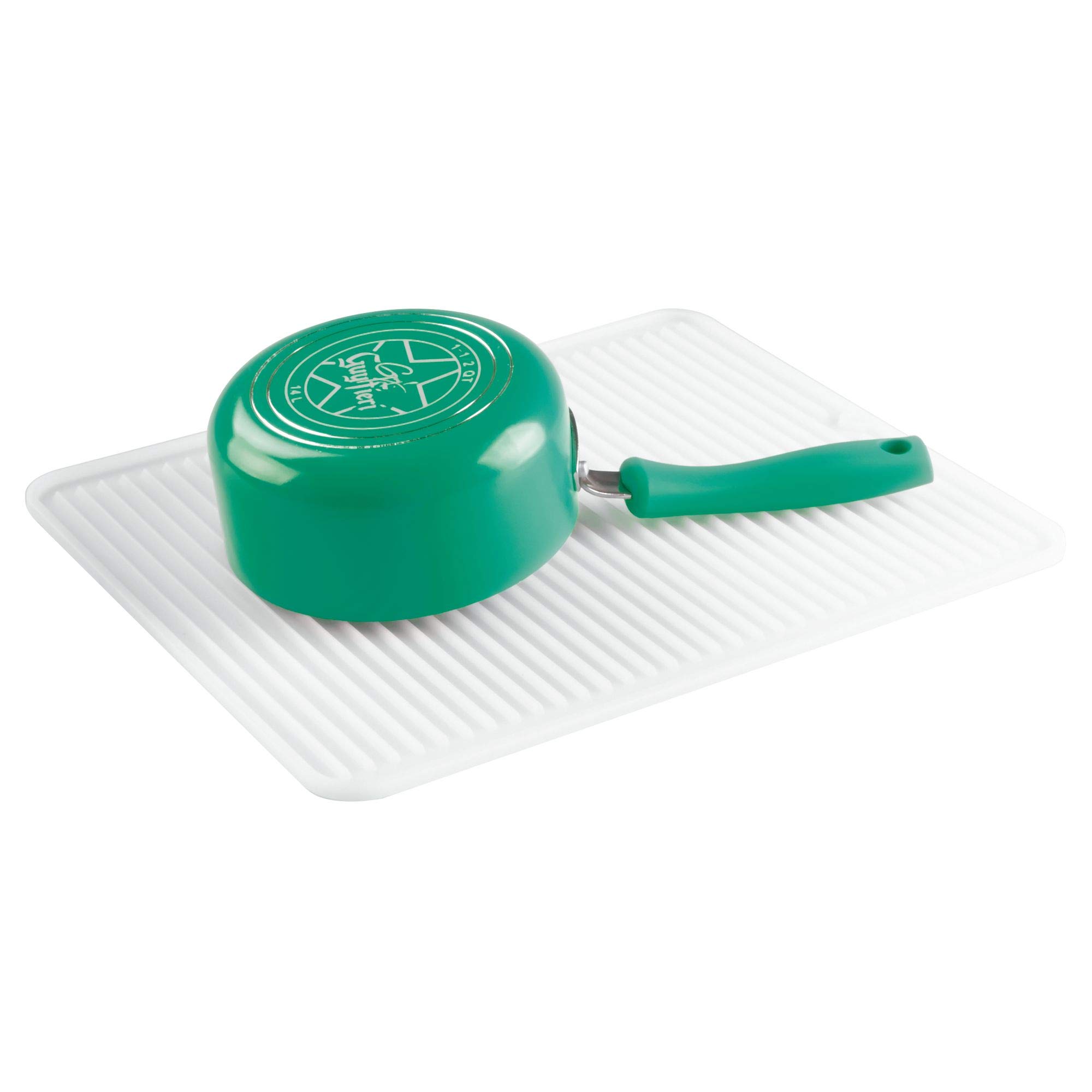 iDesign Lineo Silicone Kitchen Countertop Drying Mat - 16