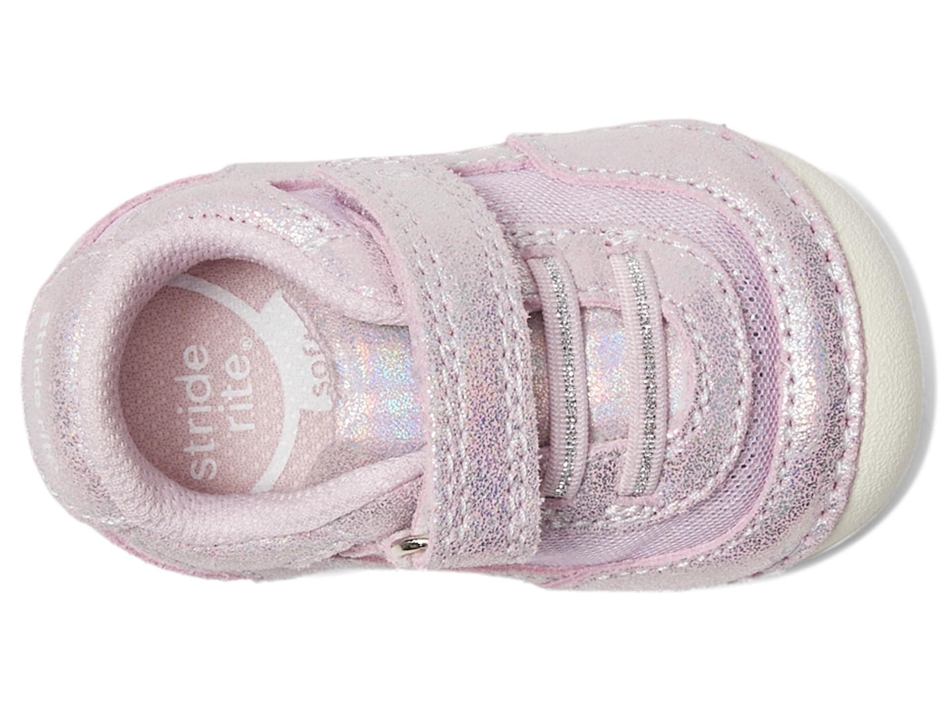 Stride Rite Baby Girls Soft Motion Jazzy Sneakers - Lightweight Walking Shoes for Toddlers - Perfect for Playtime, Daycare & First Steps