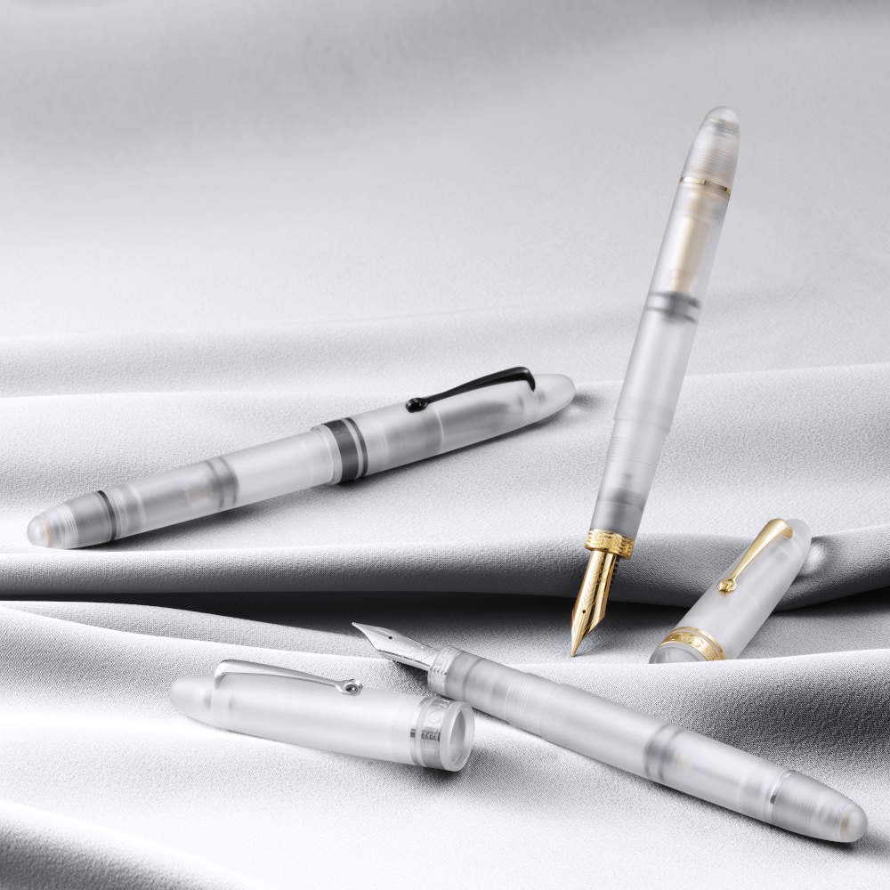 Omas Fountain Pen – Ogiva Frosted Demonstrator Luxury Writing Instrument for Professionals & Collectors | Perfect for Calligraphy, Business Signatures & Gift Giving