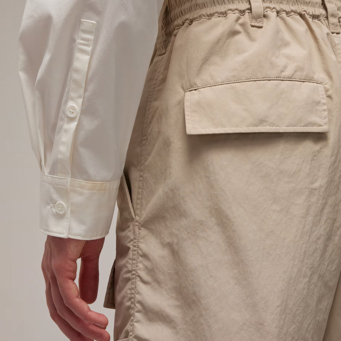 Crinkle Nylon Pants for Women - Clay Brown Color, Comfortable & Stylish Casual Trousers | Perfect for Travel, Yoga, and Everyday Wear
