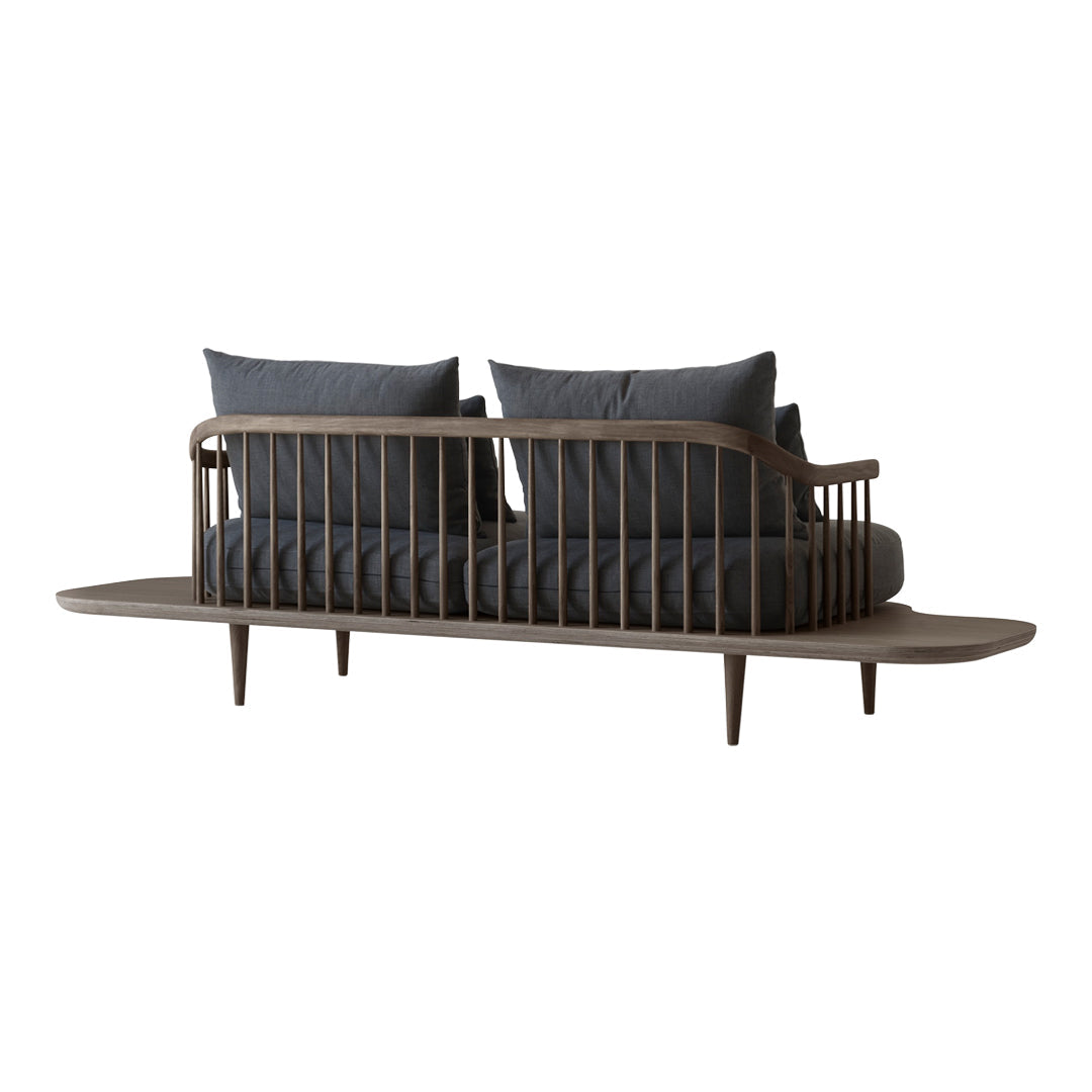 FLY SC3 2-Seater Sofa with Side Tables - Modern Living Room Furniture for Small Spaces | Perfect for Apartments, Condos & Cozy Home Decor